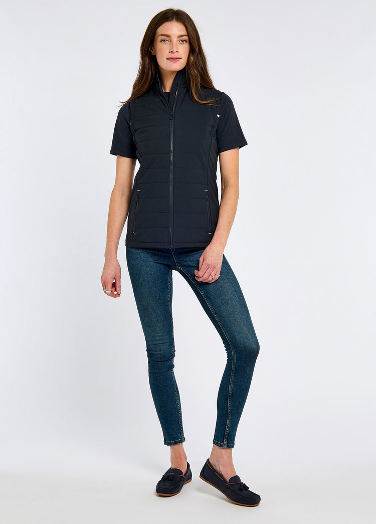 Bayside Ladies' Lightweight Vest - Navy