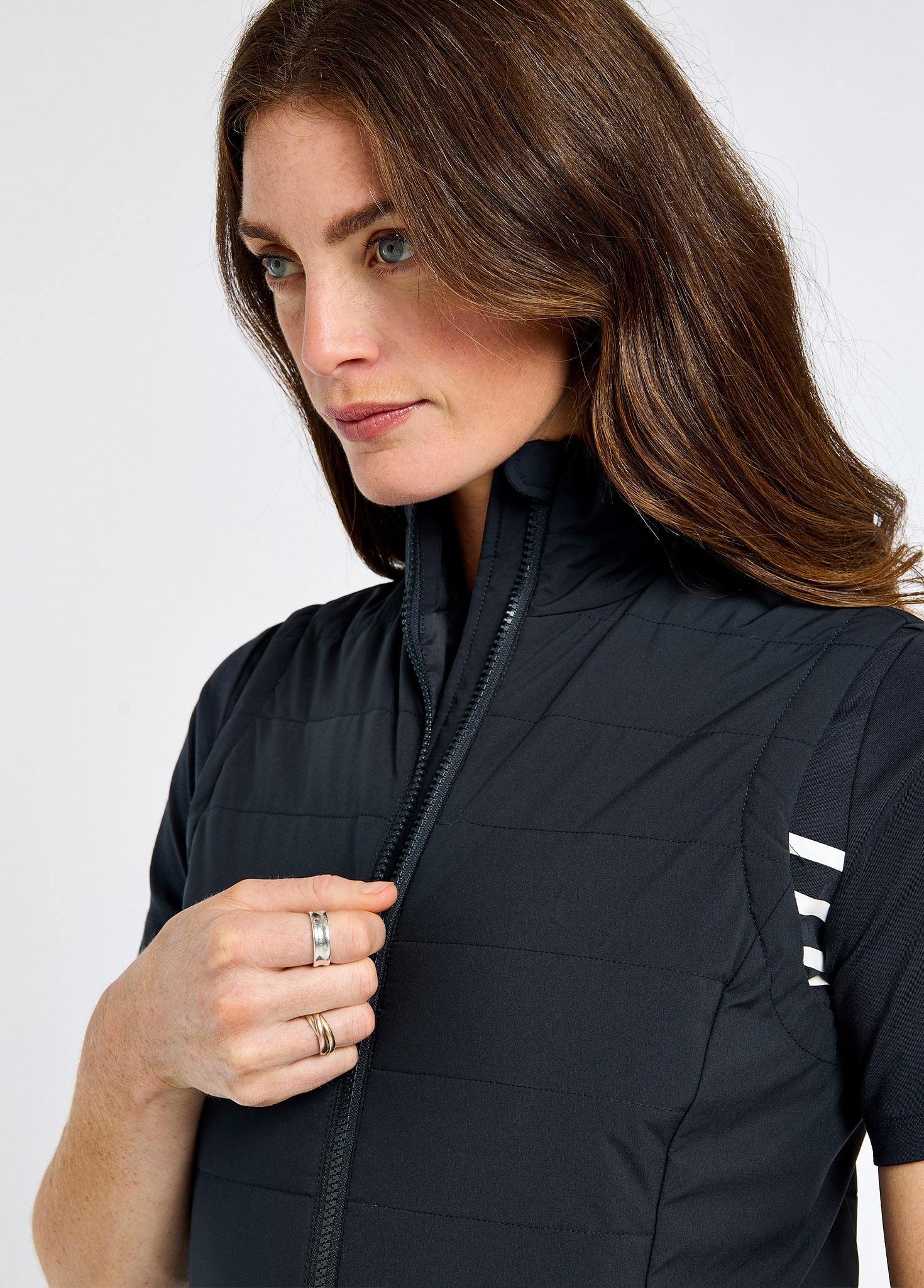 Bayside Ladies' Lightweight Vest - Navy