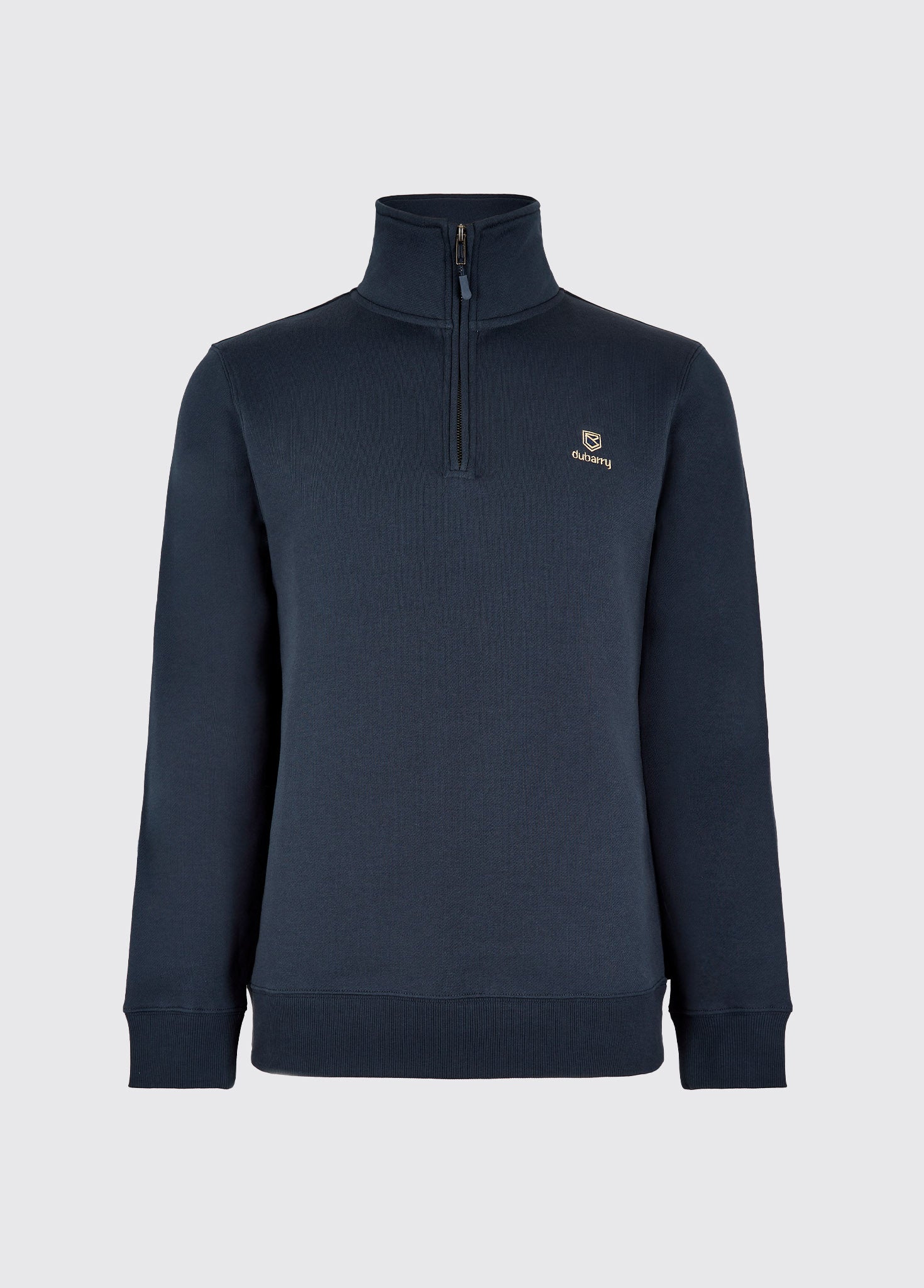 Boyce Men’s Zip Neck Sweater - Navy