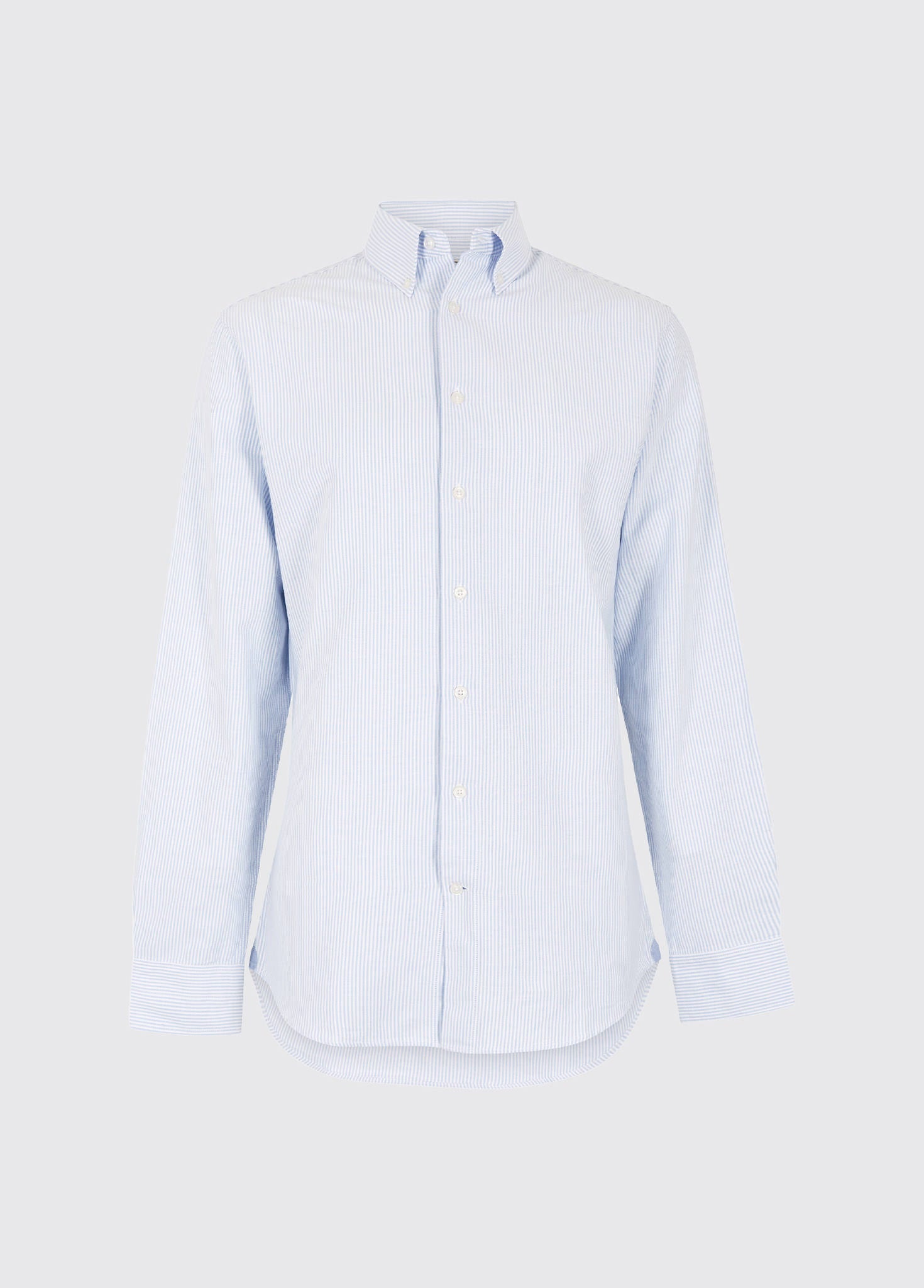 Clontarf Men’s Oxford Shirt - Blue Multi Stripe