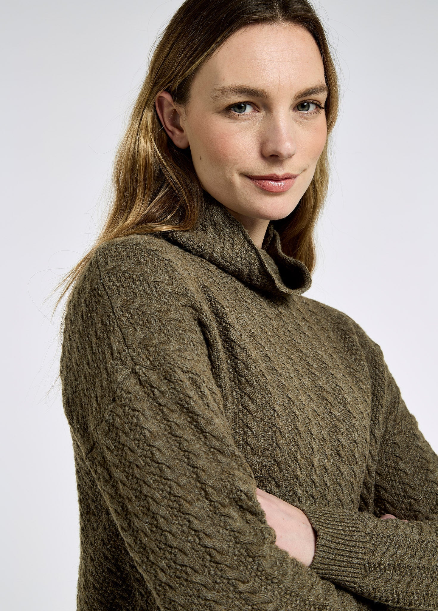 Hopkins Ladies' Relaxed fit sweater - Dusky Green