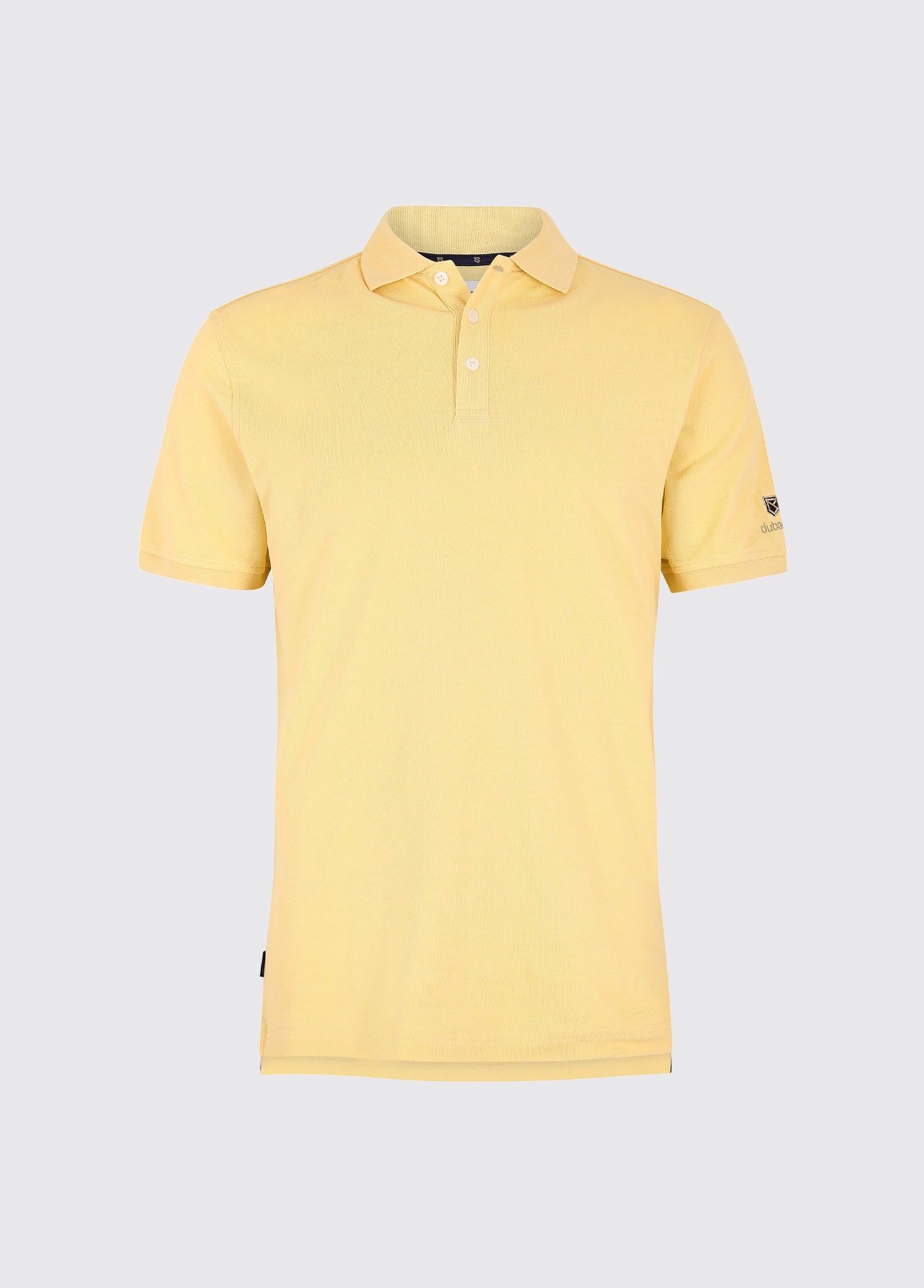 Jennings Men’s cotton pique polo- Primrose