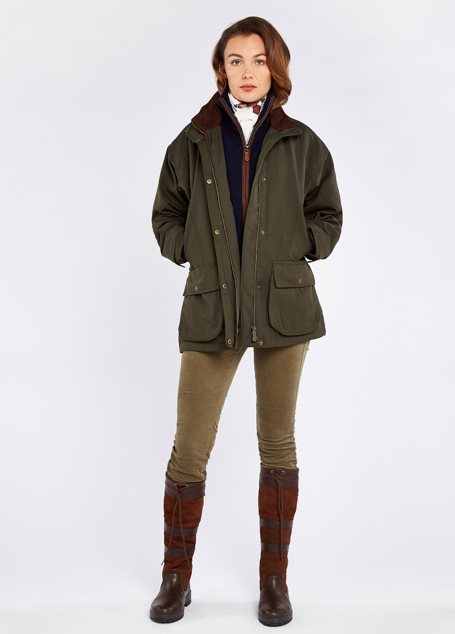 Castlehyde Ladies' All-Purpose Shooting Coat - Ivy