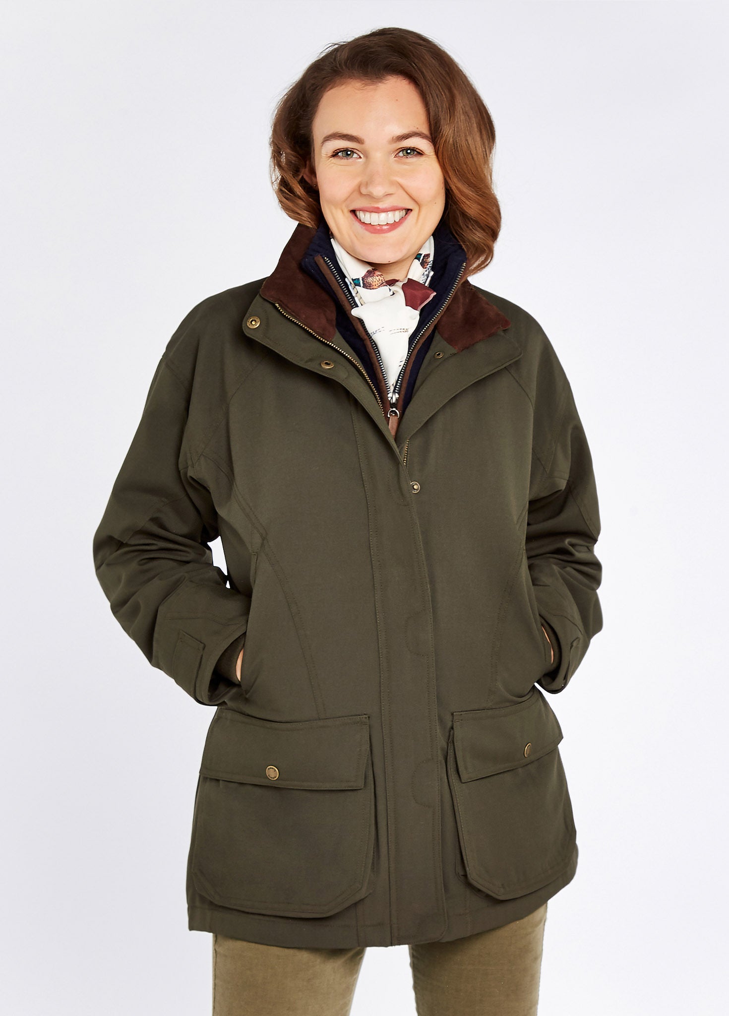 Castlehyde Ladies' All-Purpose Shooting Coat - Ivy