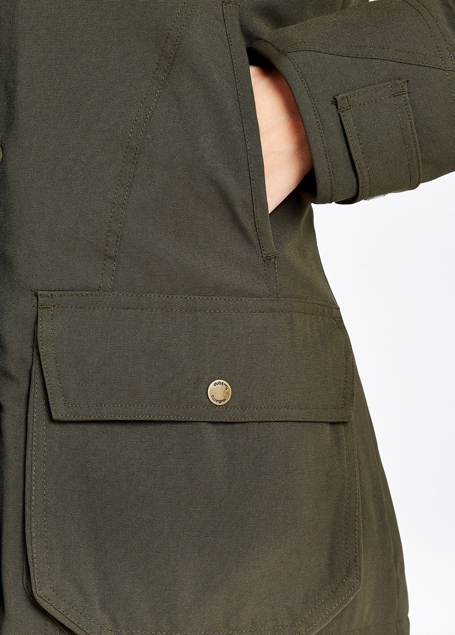 Castlehyde Ladies' All-Purpose Shooting Coat - Ivy