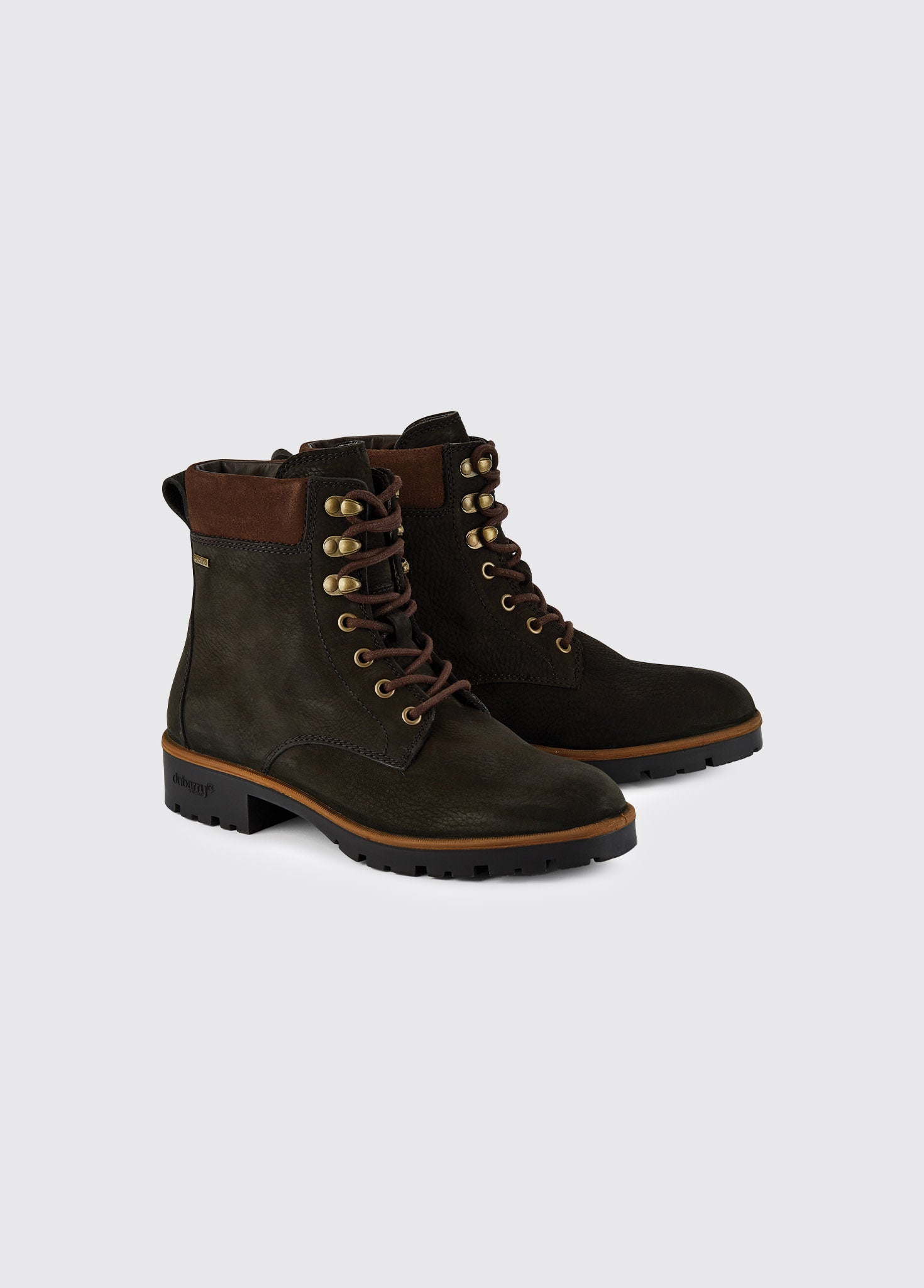 Strokestown Ladies' Lace Up Ankle Boot - Black