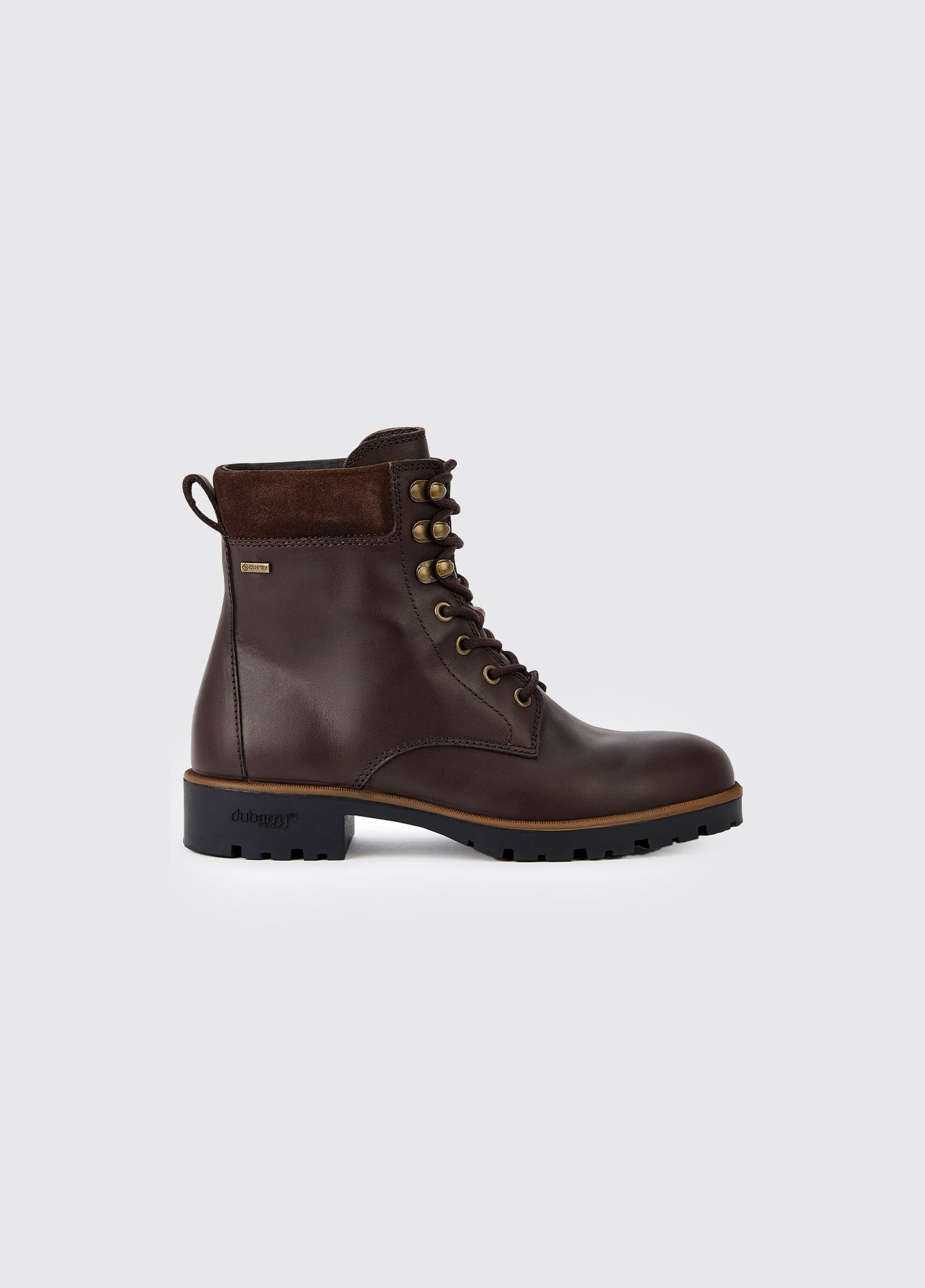 Strokestown Ladies' Lace Up Ankle Boot - Mahogany