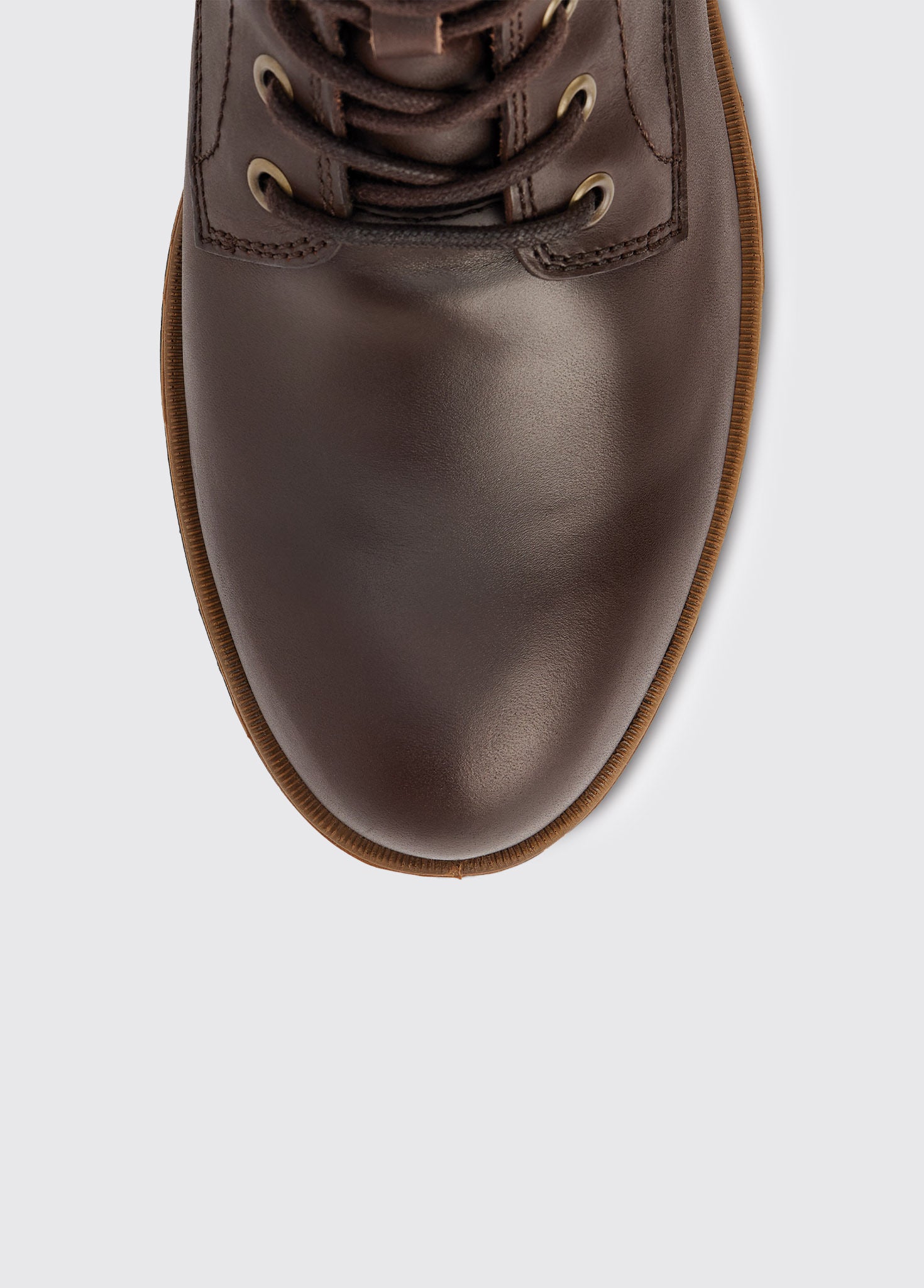 Strokestown Ladies' Lace Up Ankle Boot - Mahogany