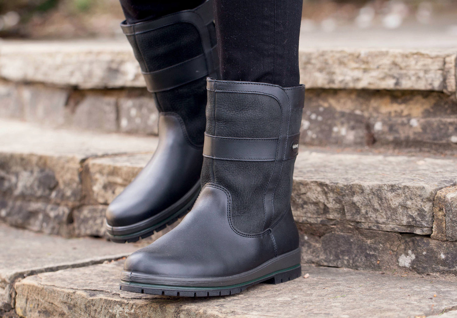 Roscommon Ladies' Short Rain Boot - Black