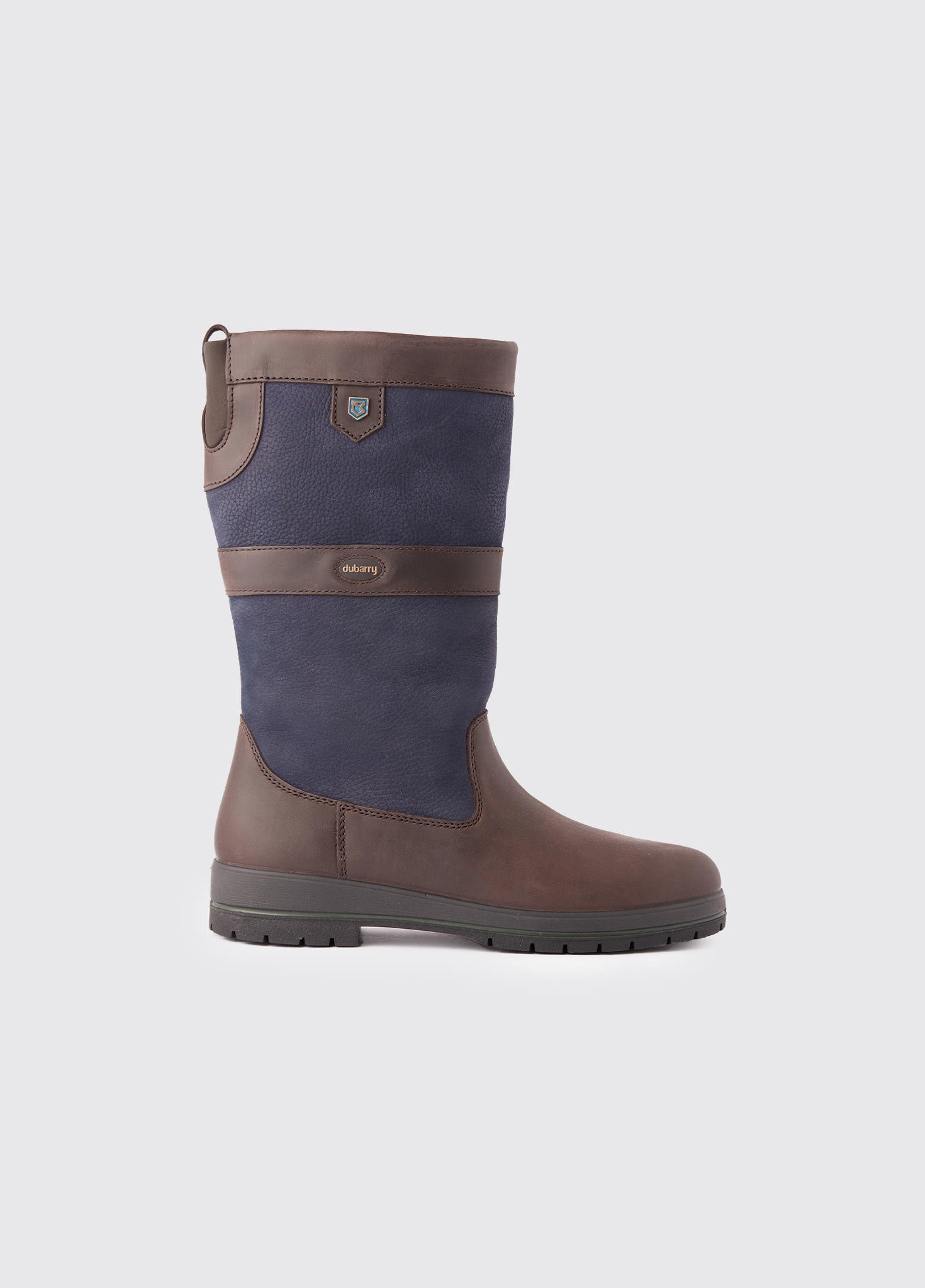 Kildare Ladies Country Boot - Navy/Brown