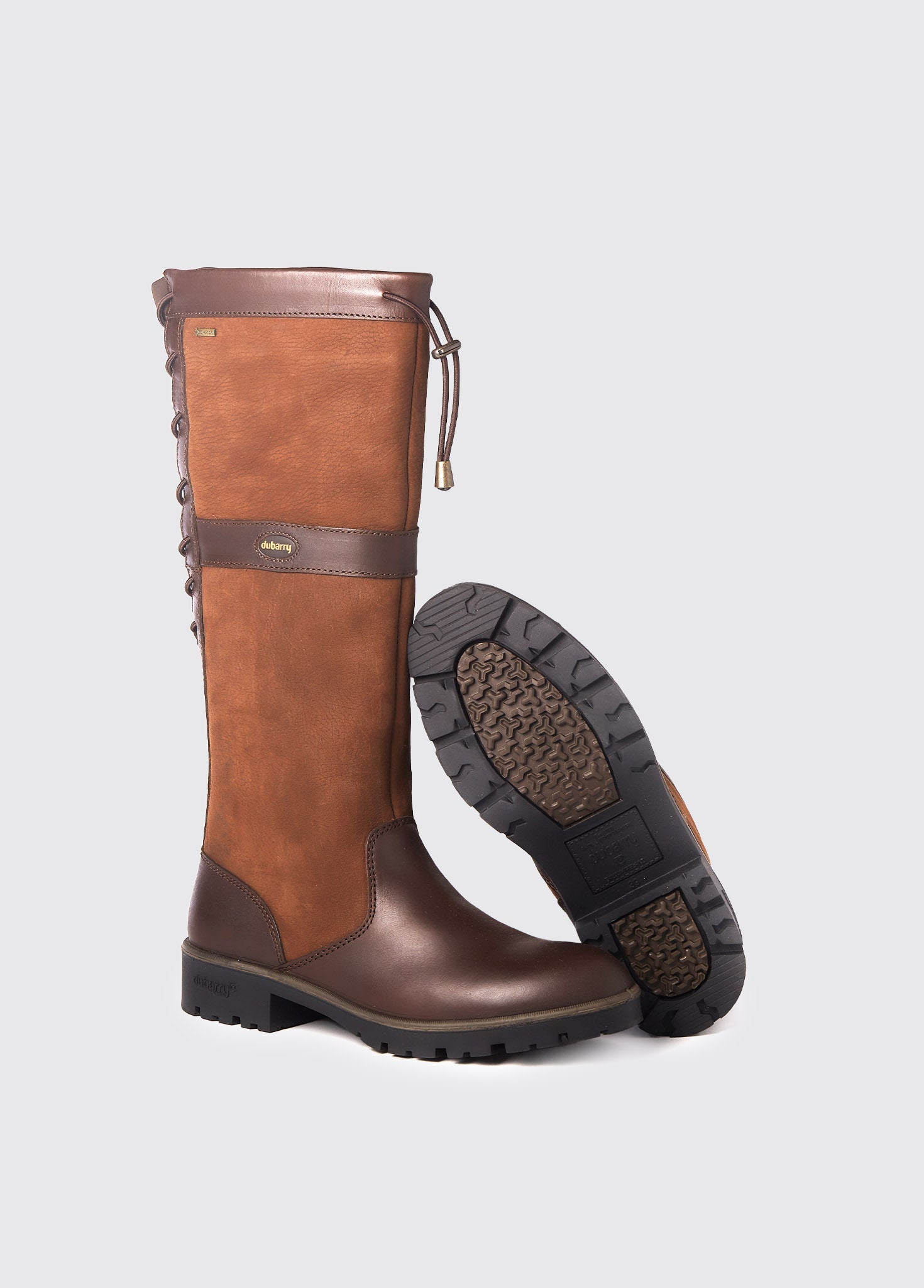 Glanmire Ladies Adjustable Calf Country Boot - Walnut
