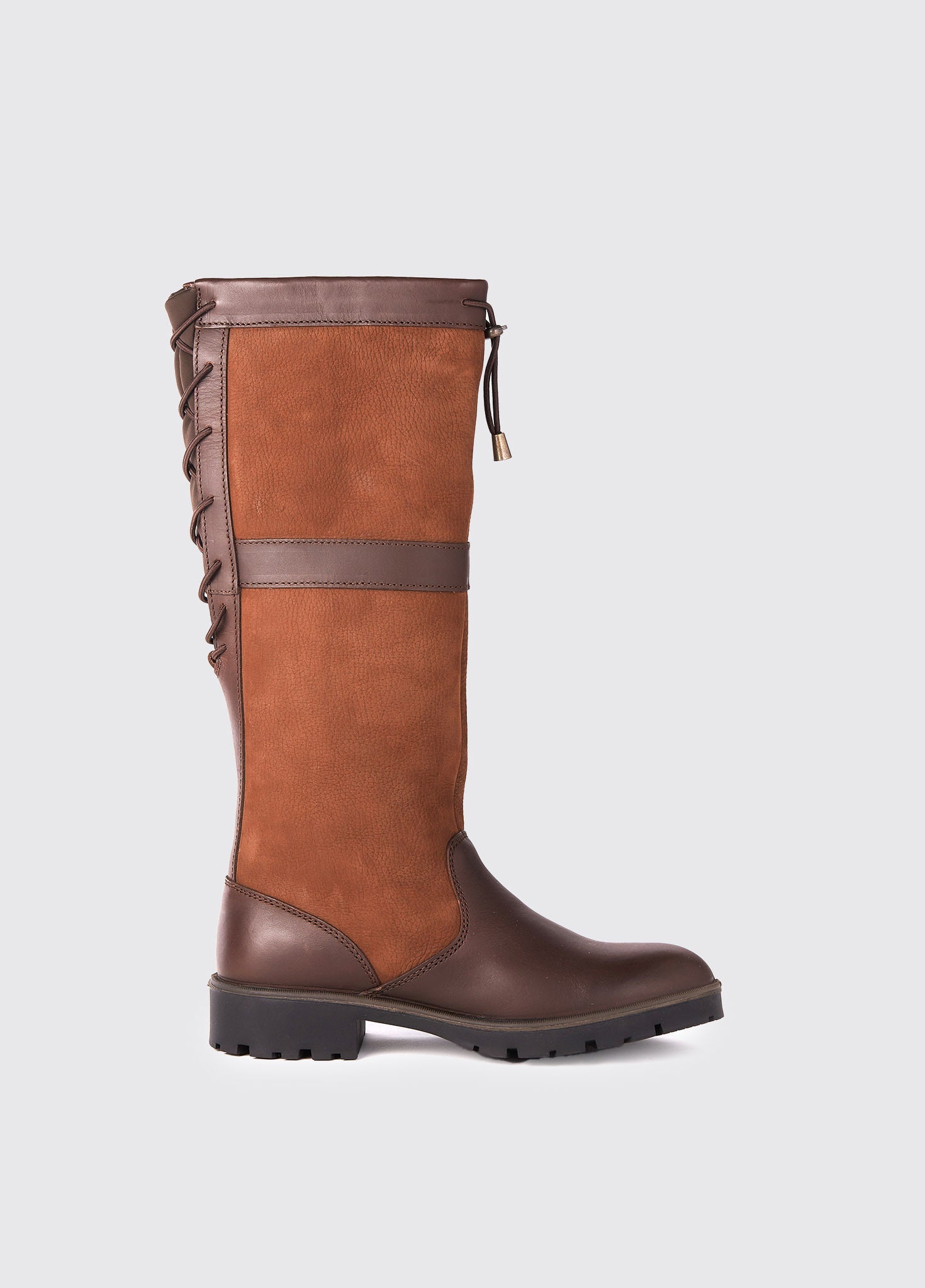 Glanmire Ladies Adjustable Calf Country Boot - Walnut