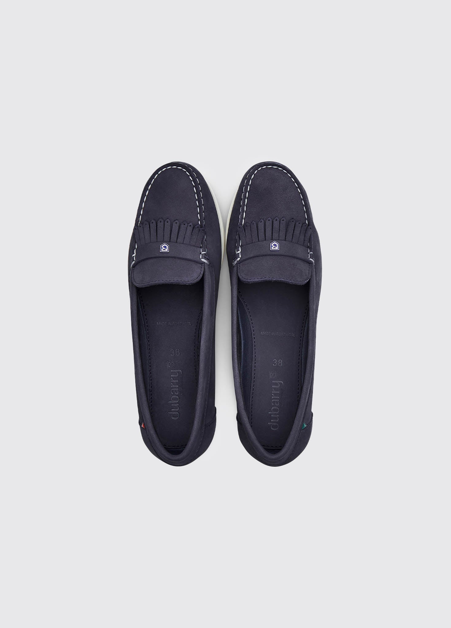 Florence Boat Shoe - Denim