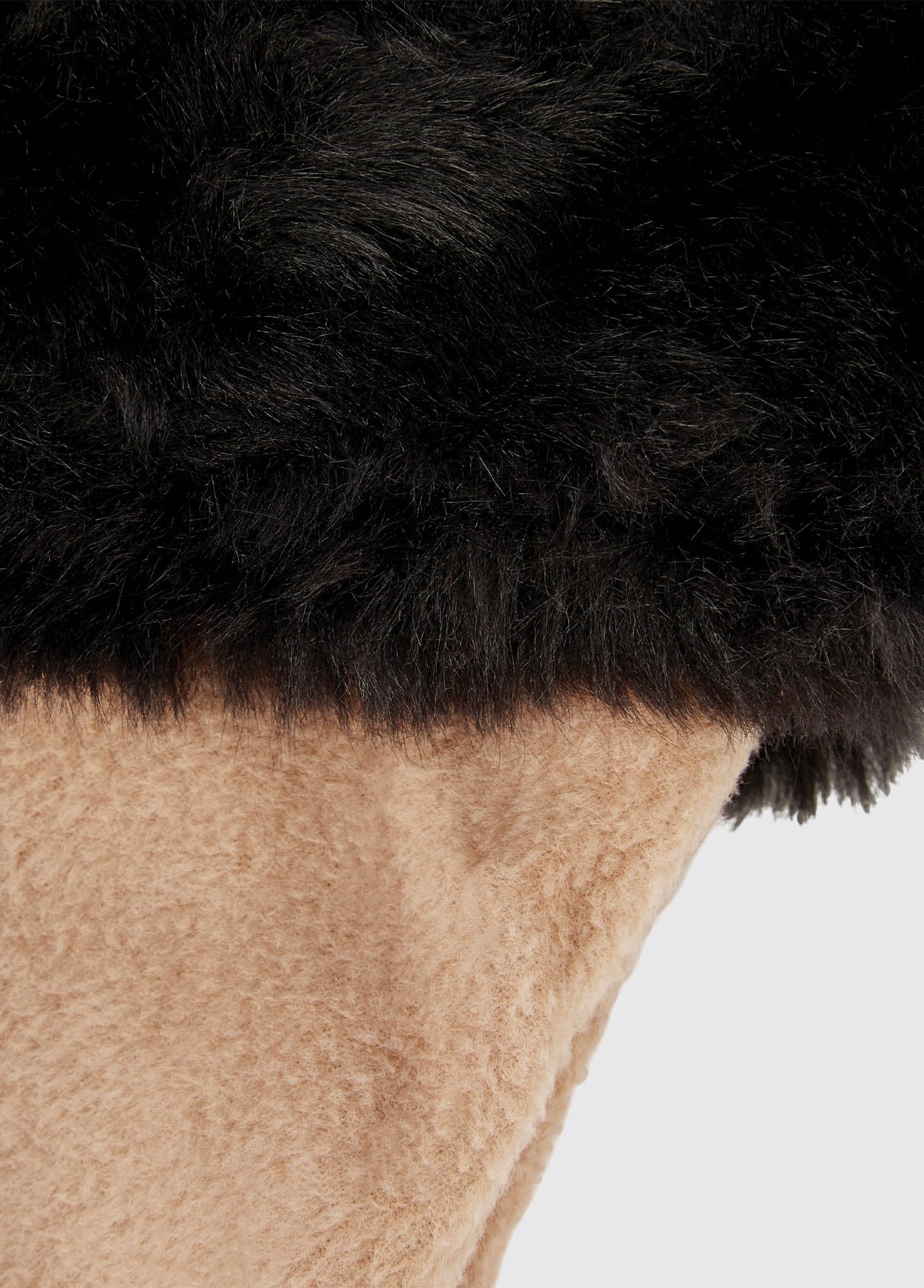 Faux Fur Boot Liners - Black