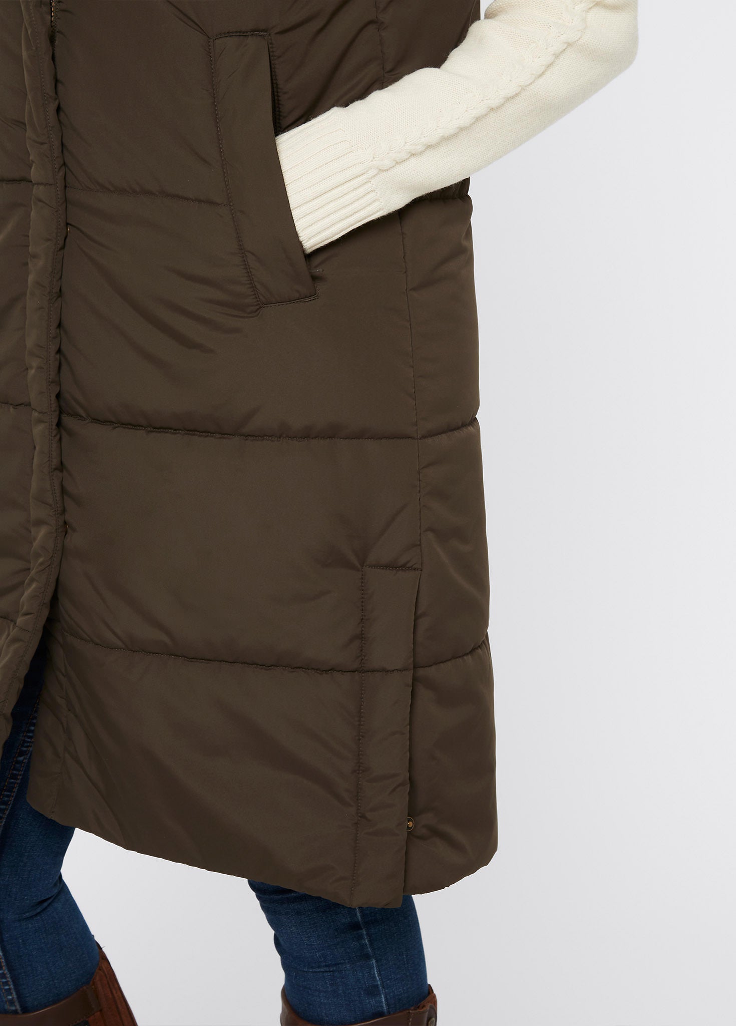 Ryan Women’s Hooded Vest - Olive