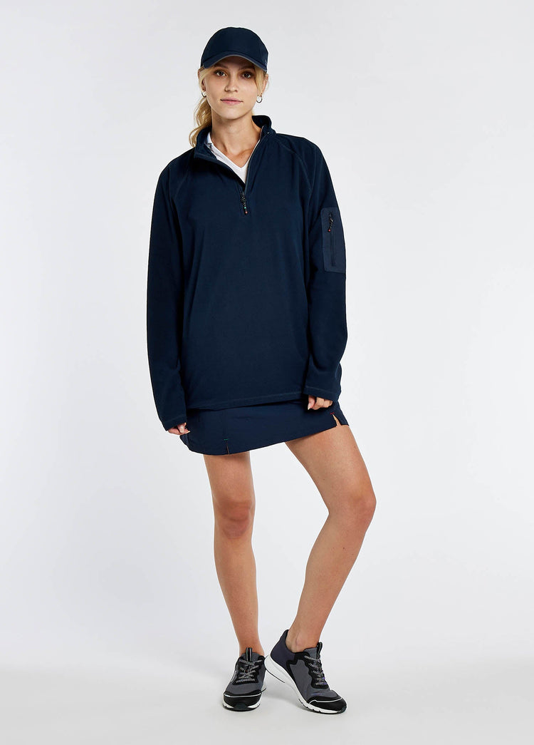 Valencia Ladies' Quarter-zip Fleece - Navy