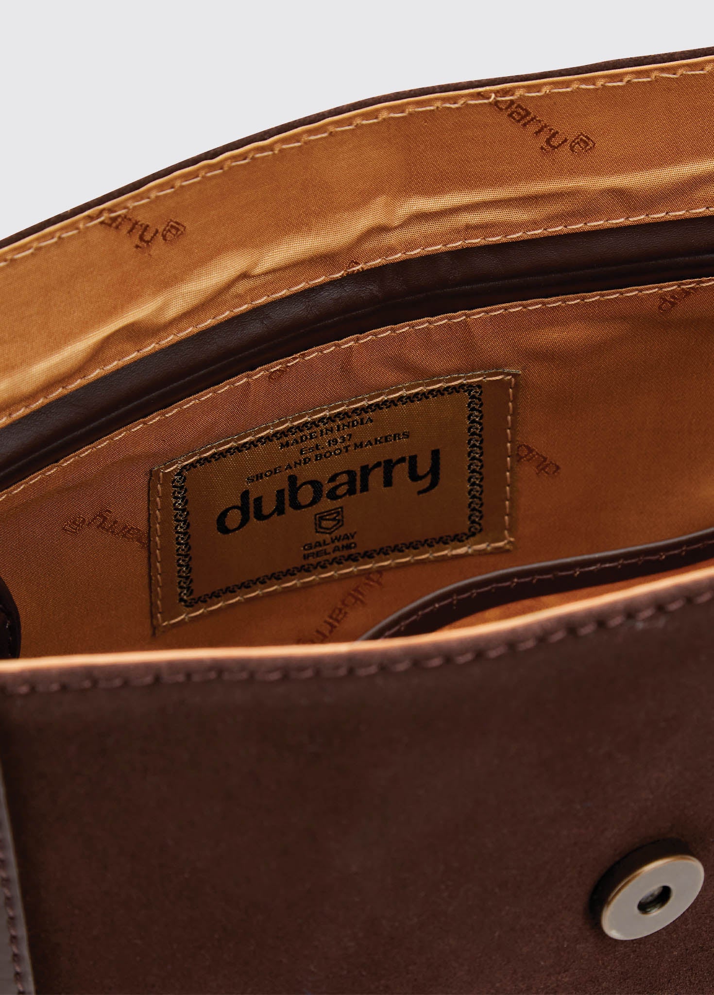 Monart Ladies Saddle Bag - Cigar