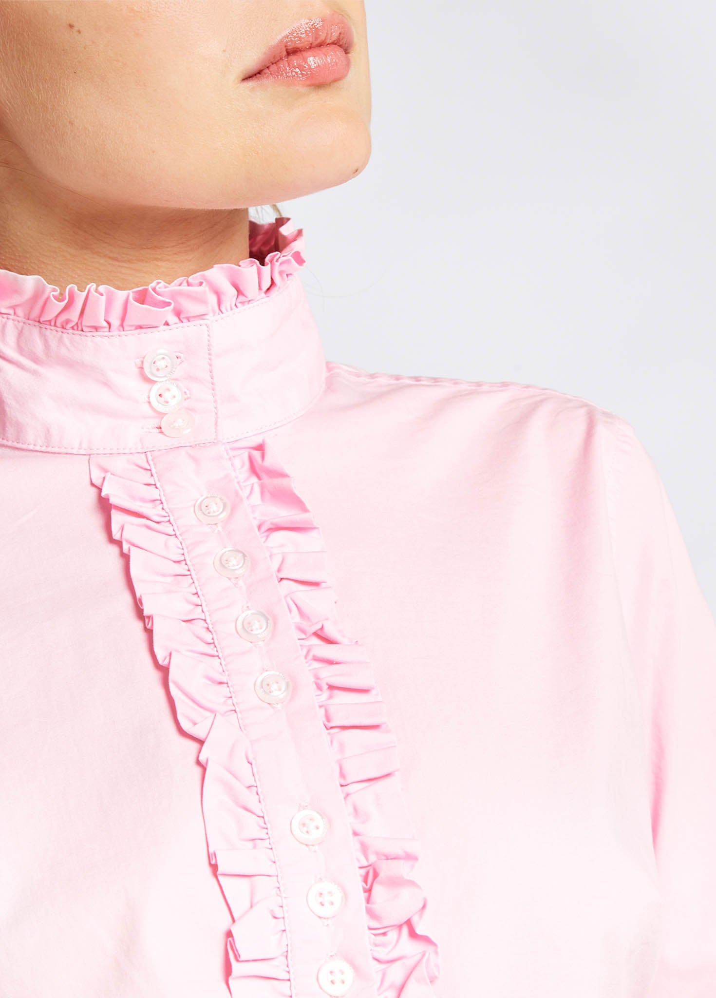 Chamomile Shirt - Pale Pink