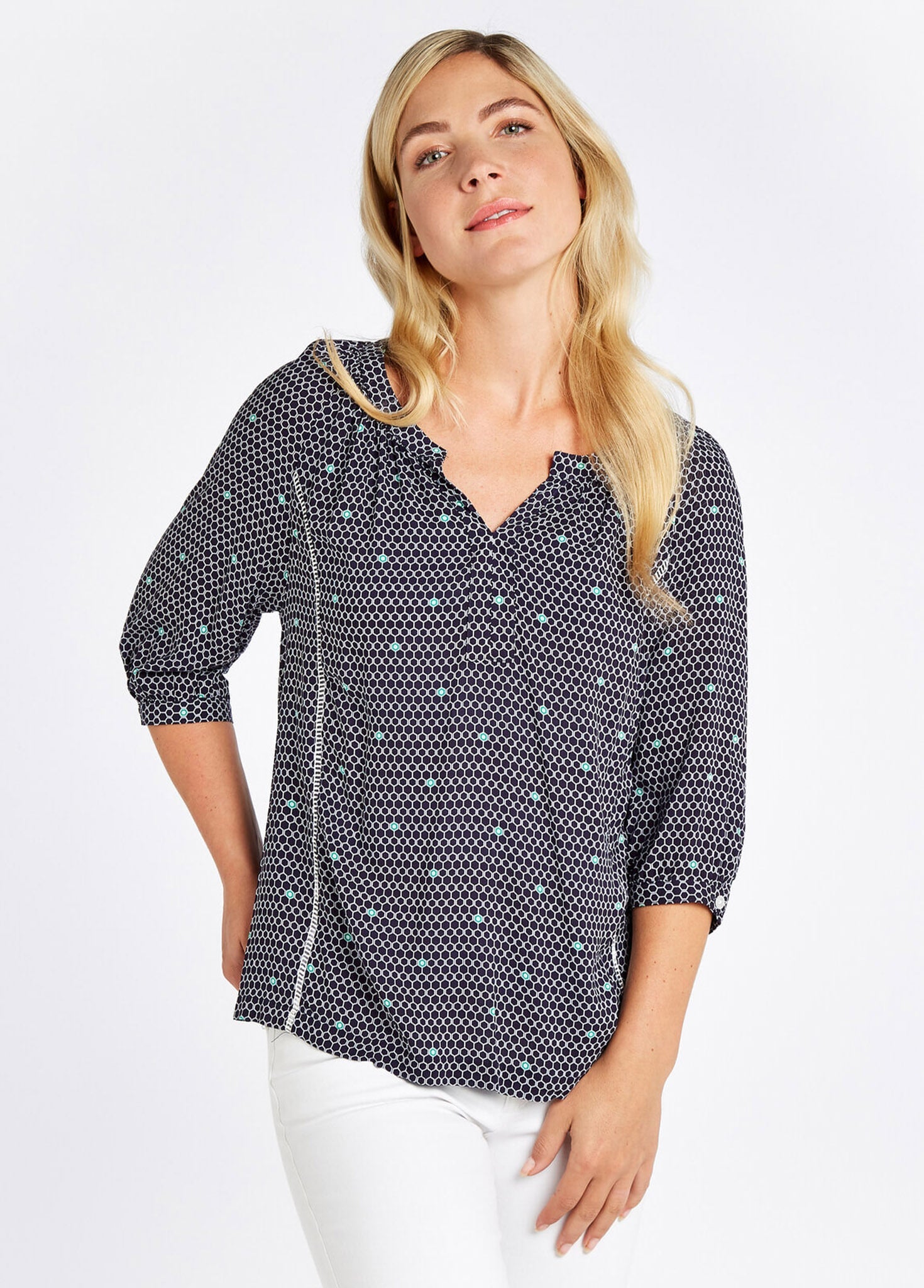 Cloudberry Top - Navy