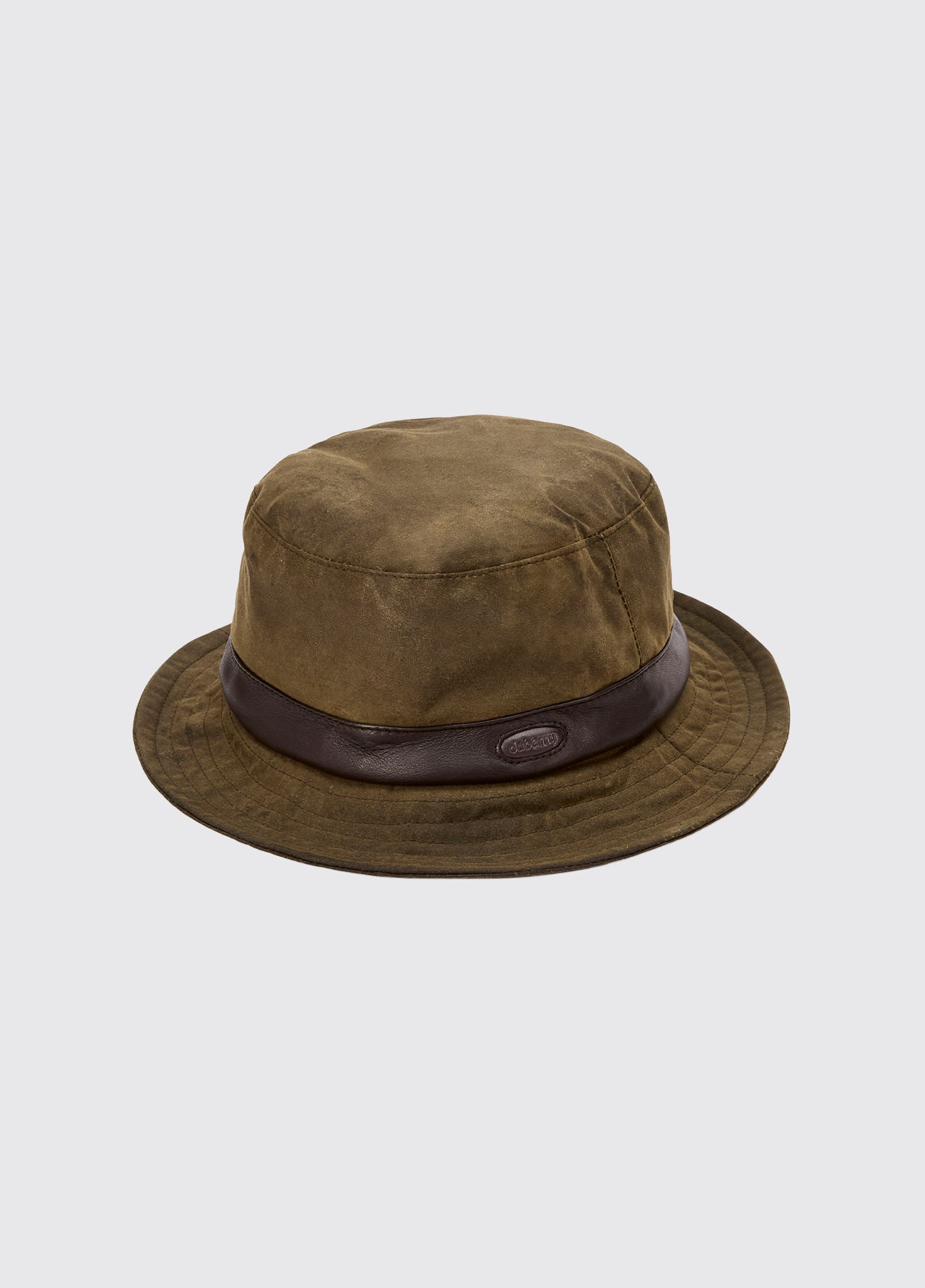 Macreddin Waxed bucket hat - Olive