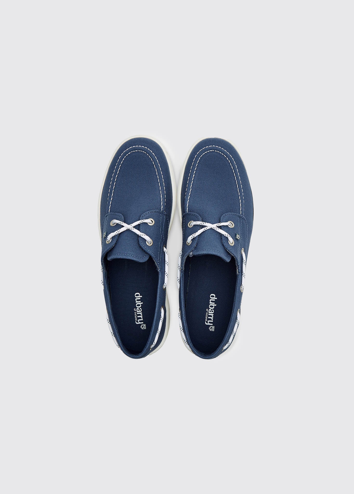 Santorini Canvas Boat Shoe - Denim