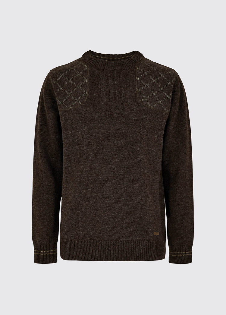 Clarinbridge Men's Crew Neck Sweater - Mahogany