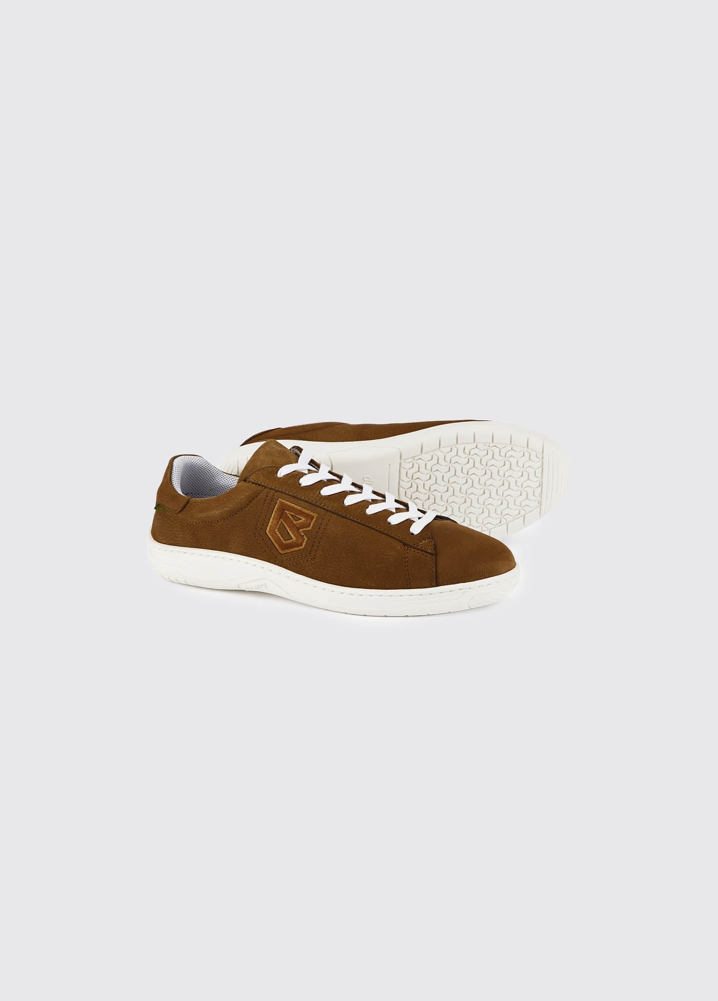 Portofino Leather 7-Eye Sneaker - Brown