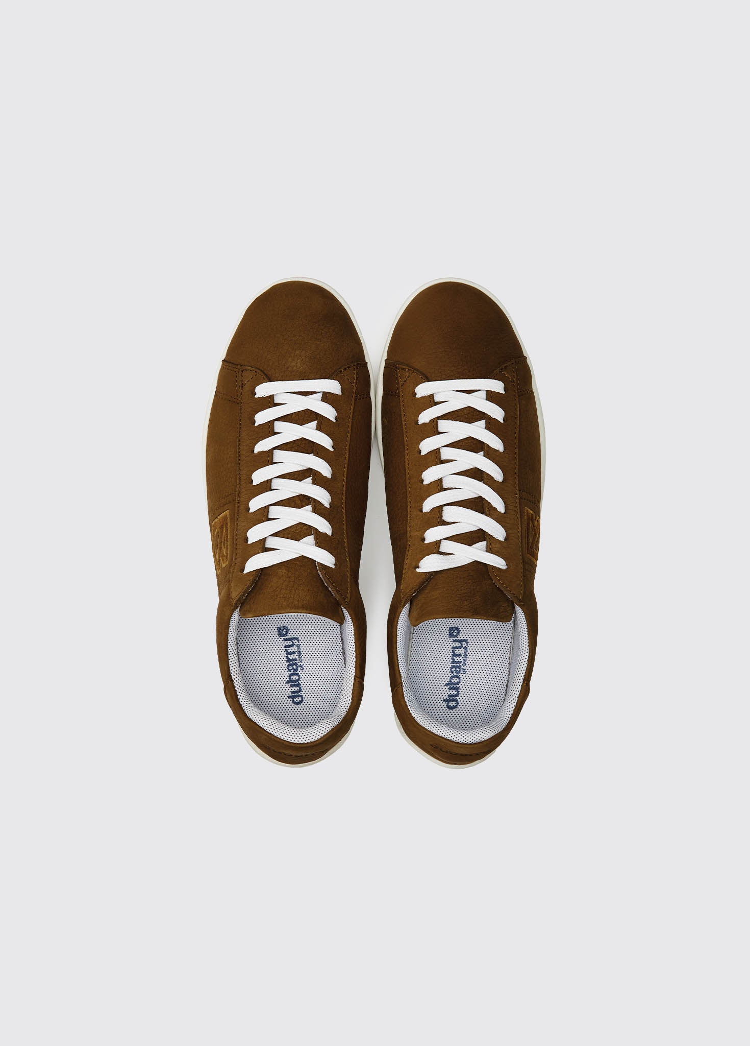 Portofino Leather 7-Eye Sneaker - Brown