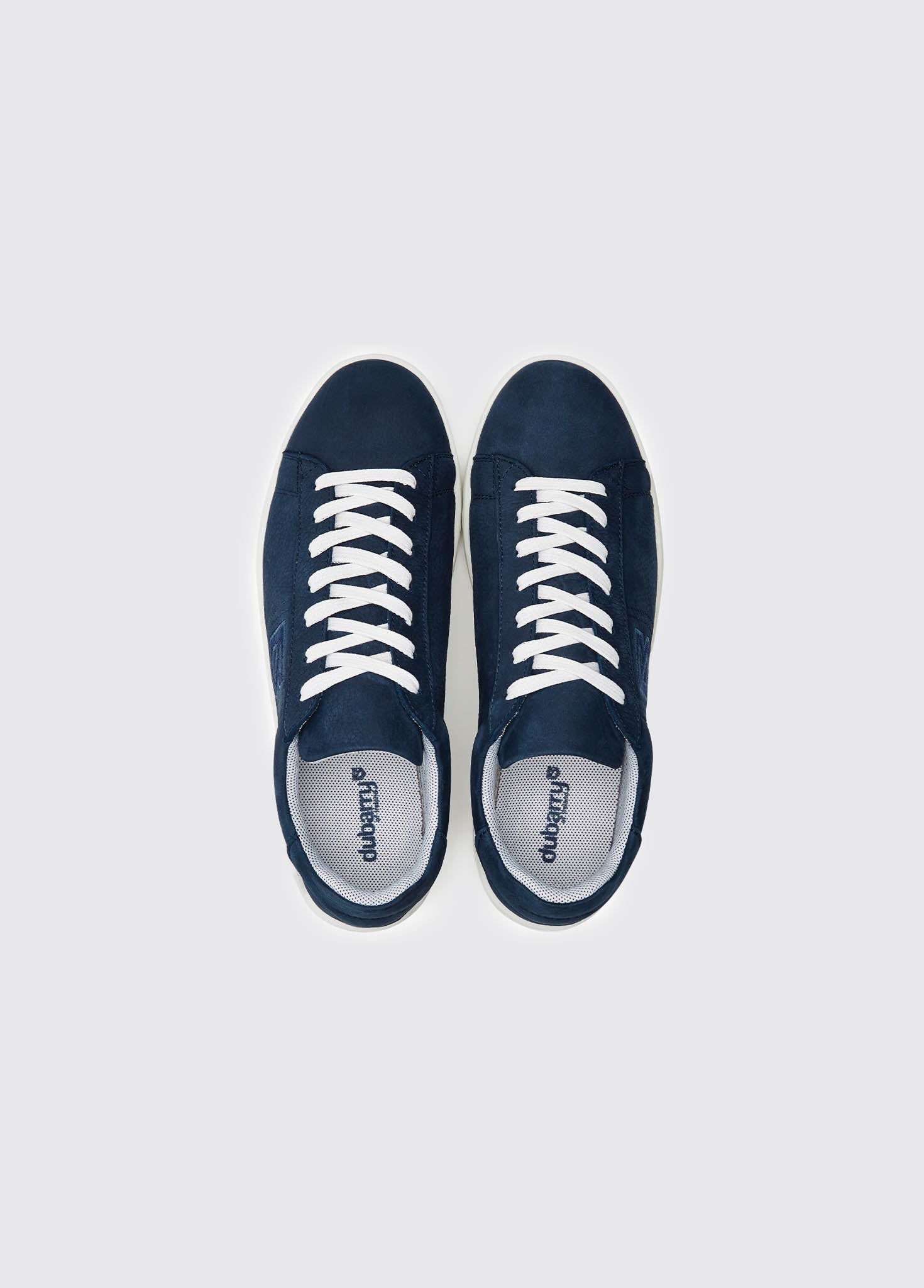 Portofino Leather 7-Eye Sneaker - Denim