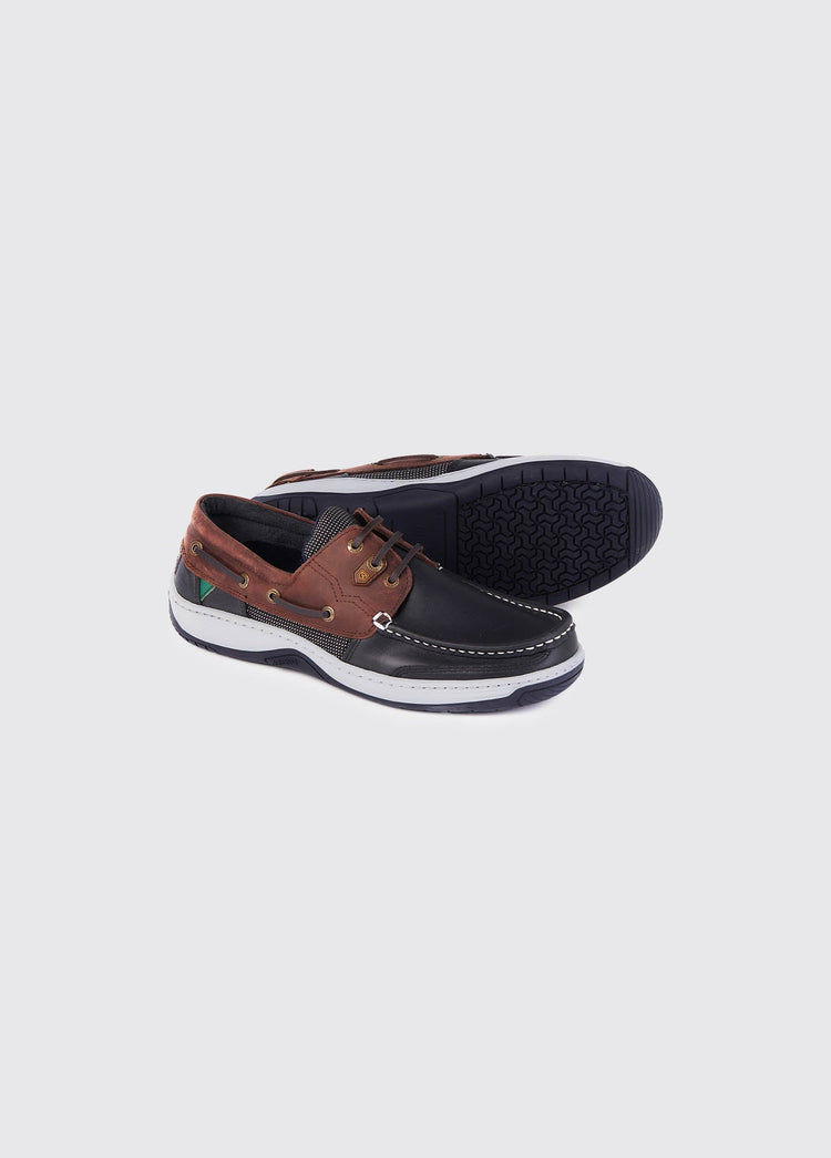 Regatta Men's Boat Shoe - Navy/Brown