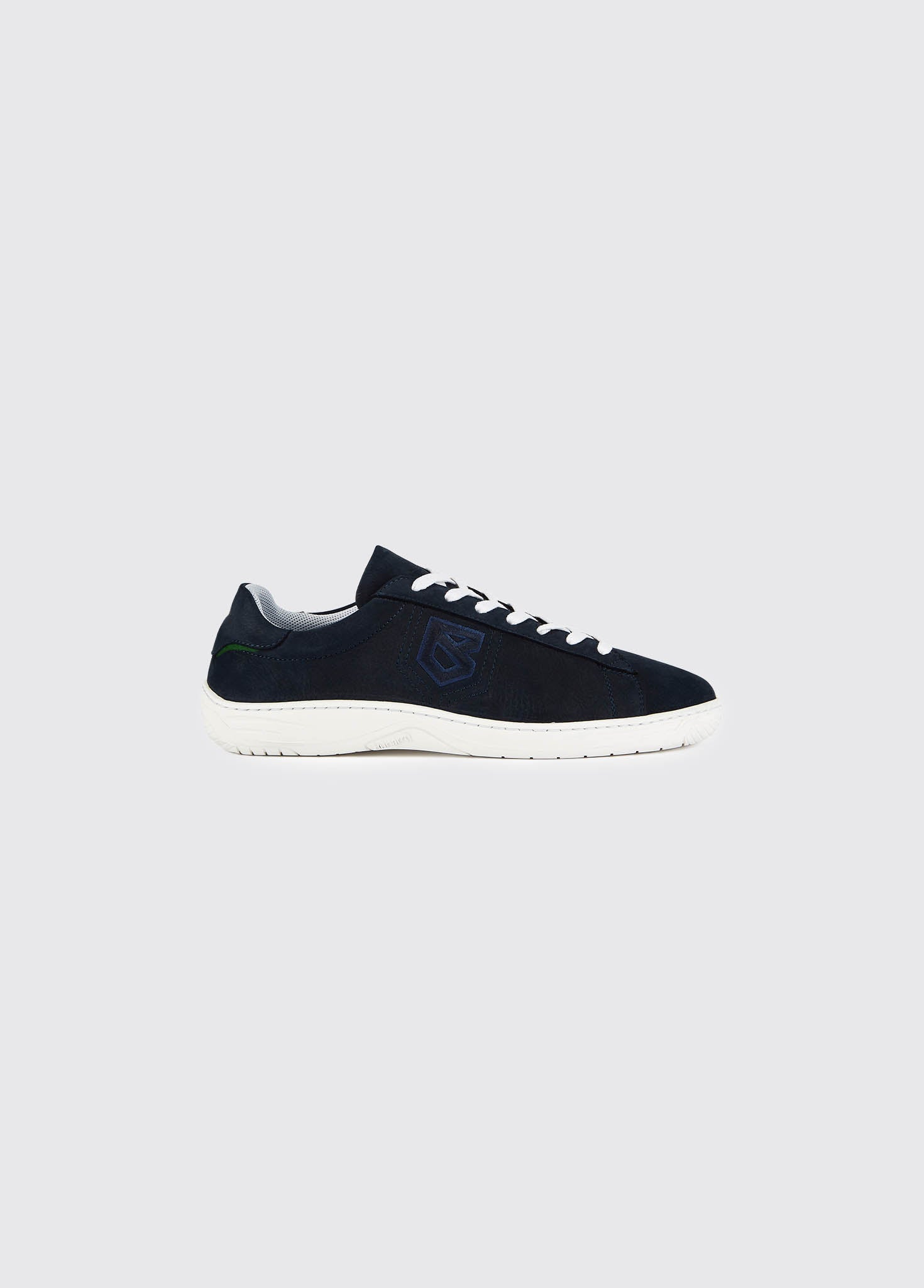 Portofino Leather 7-Eye Sneaker - Navy