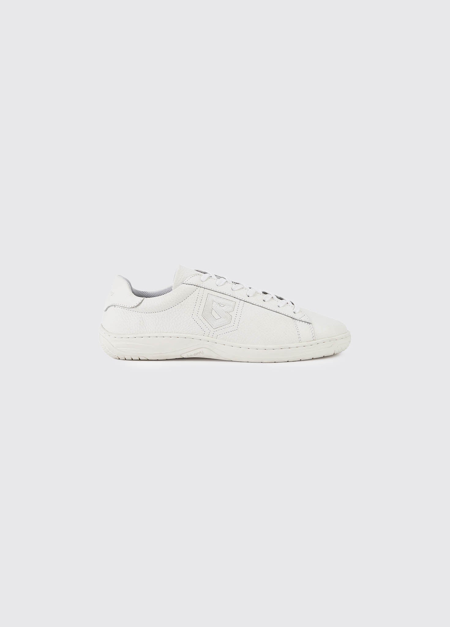 Portofino Leather 7-Eye Sneaker - White