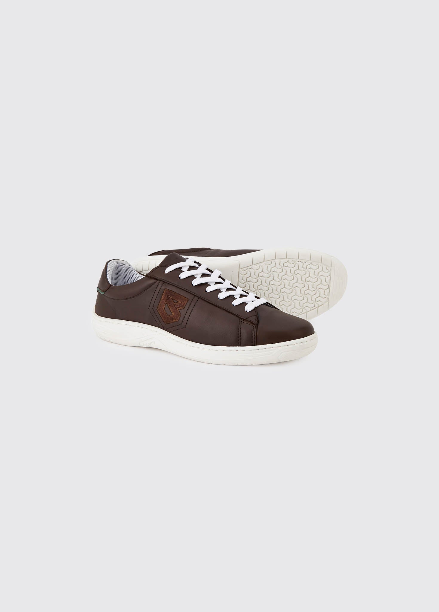 Portofino Leather 7-Eye Sneaker - Old Rum