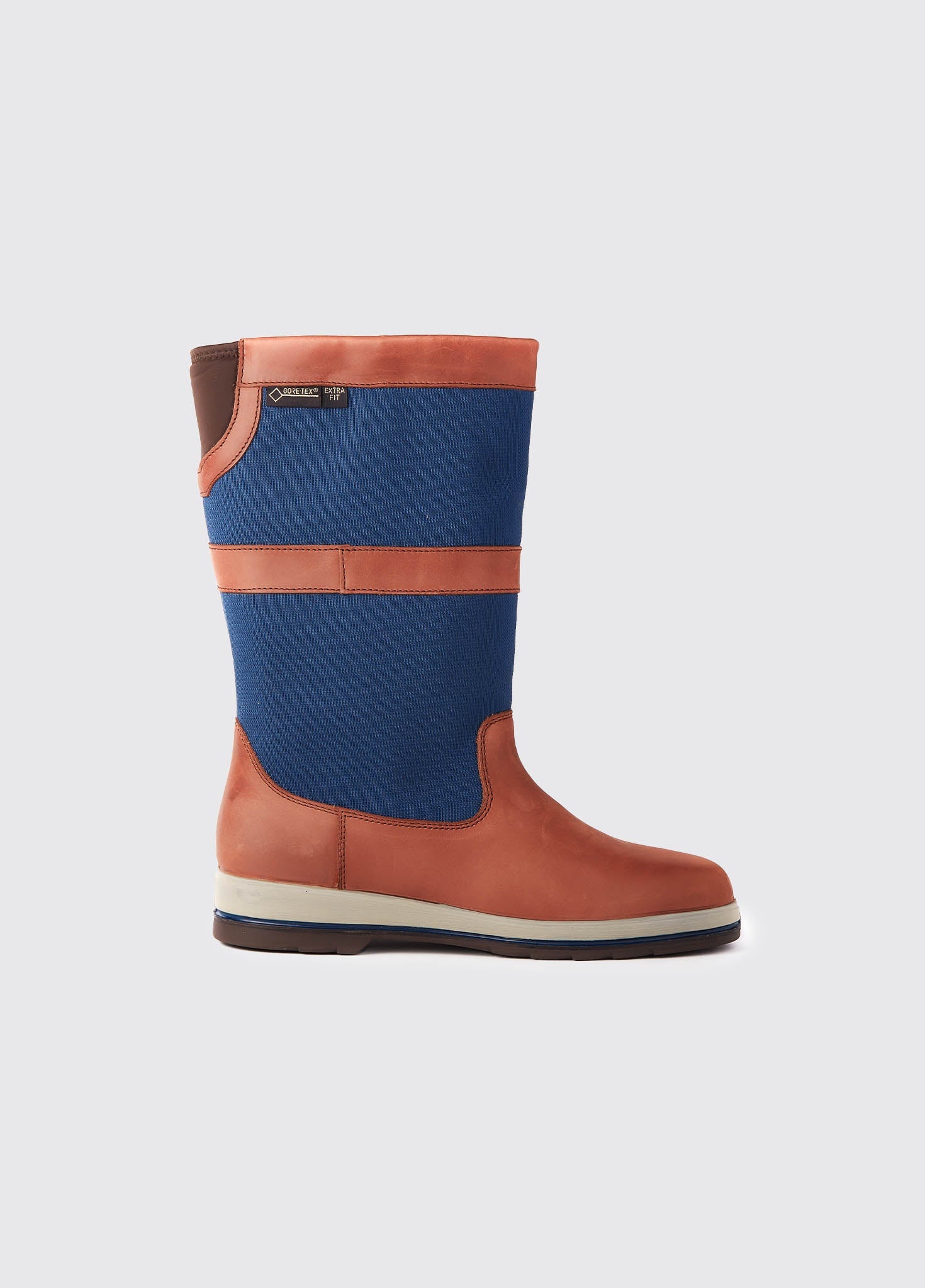 Shamrock Men's ExtraFit™  Sailing Boot - Navy/Brown