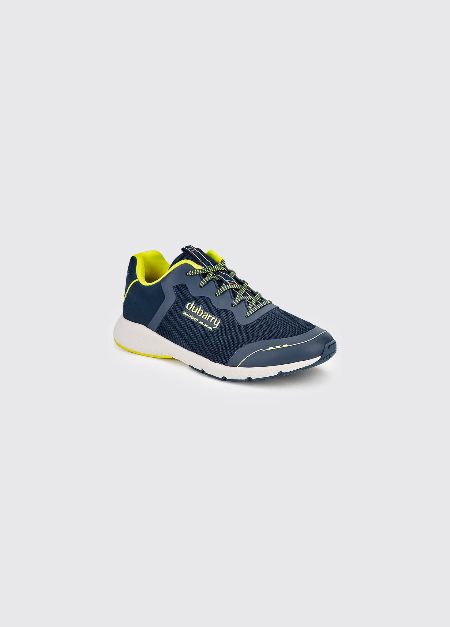 Palermo Men's Lightweight Sporty Sneaker - Navy/Citrus