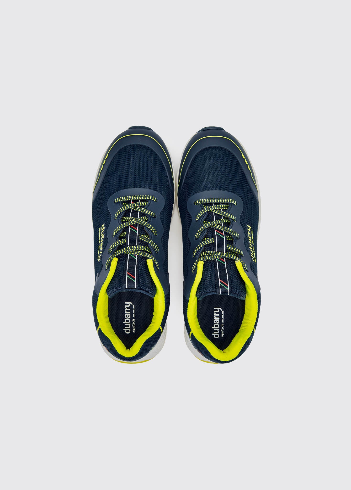Palermo Men's Lightweight Sporty Sneaker - Navy/Citrus