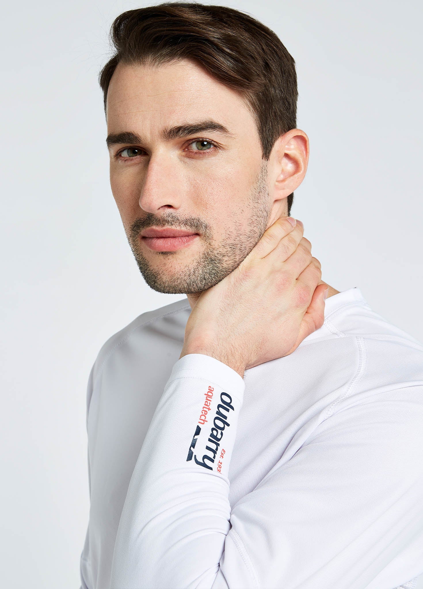 Ancona Men's Long-Sleeved T-Shirt - White