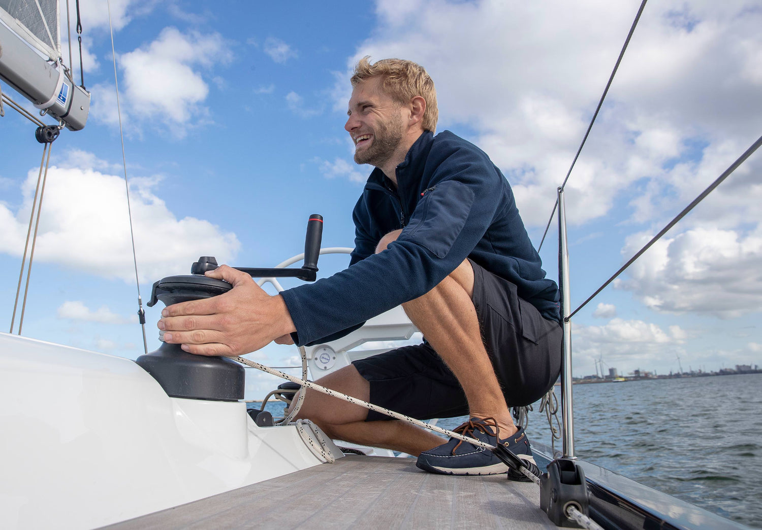 Cyprus Men's Crew Shorts - Navy