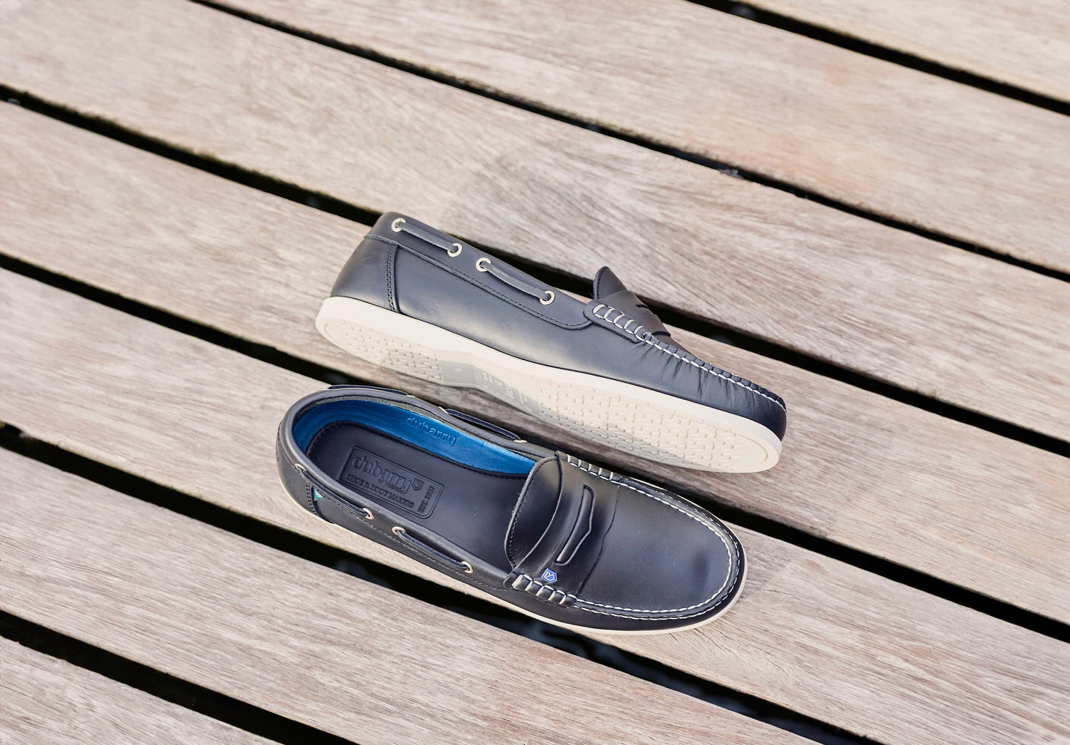 Spinnaker Moccasin - Navy