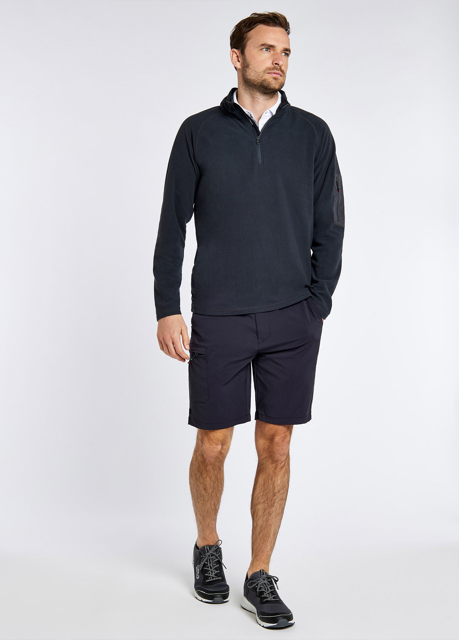 Valencia Men's Quarter-zip Fleece - Graphite