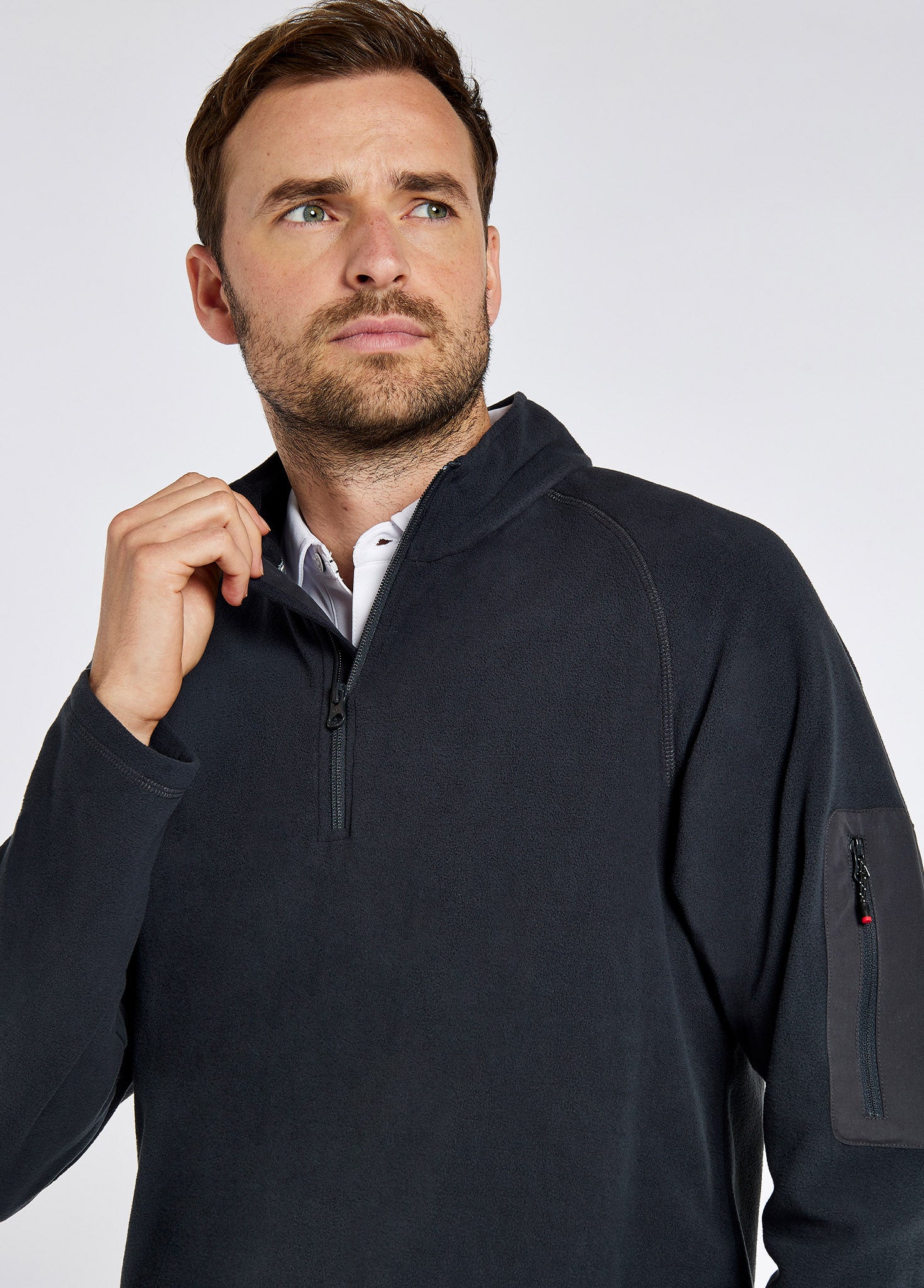 Valencia Men's Quarter-zip Fleece - Graphite