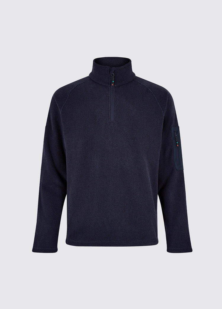 Monaco Ladies' Quarter-zip Fleece - Navy