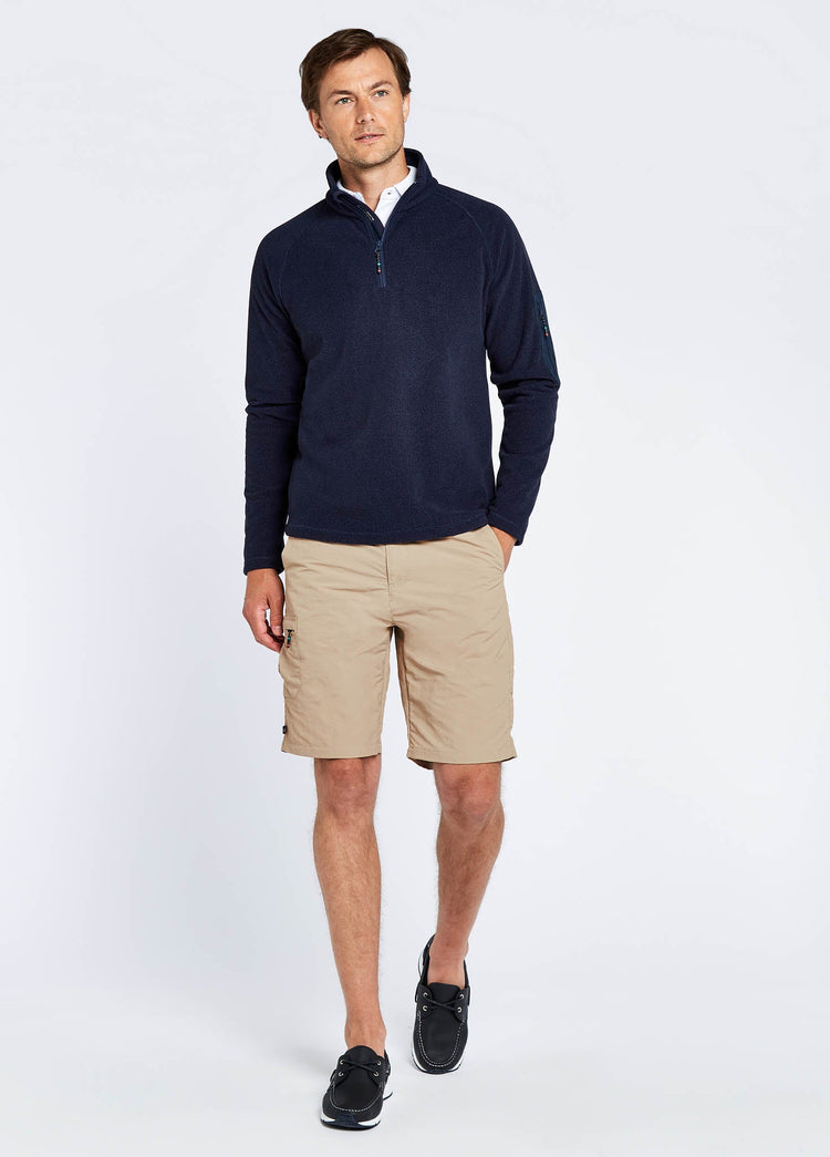 Monaco Men's Quarter-zip Fleece - Navy