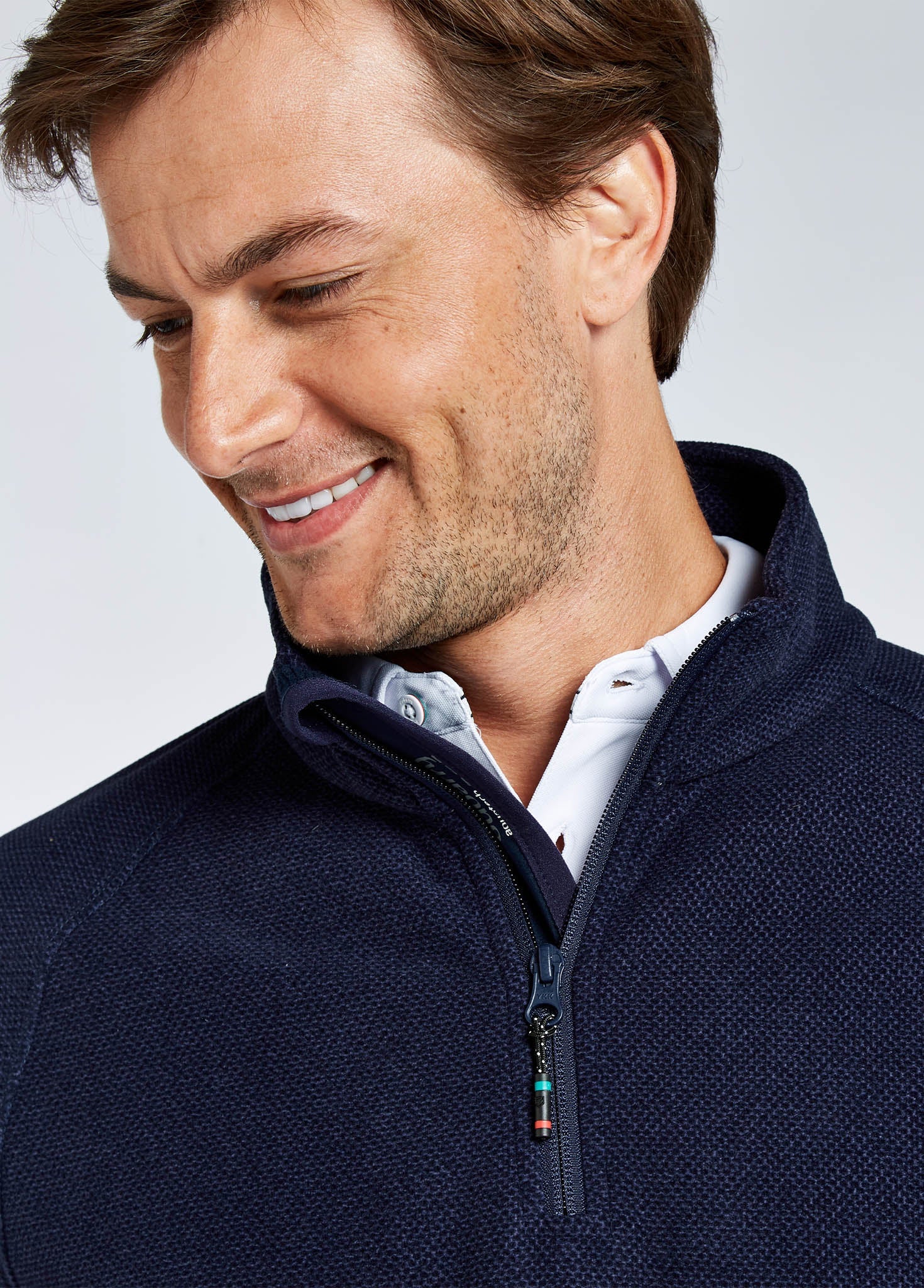 Monaco Men's Quarter-zip Fleece - Navy