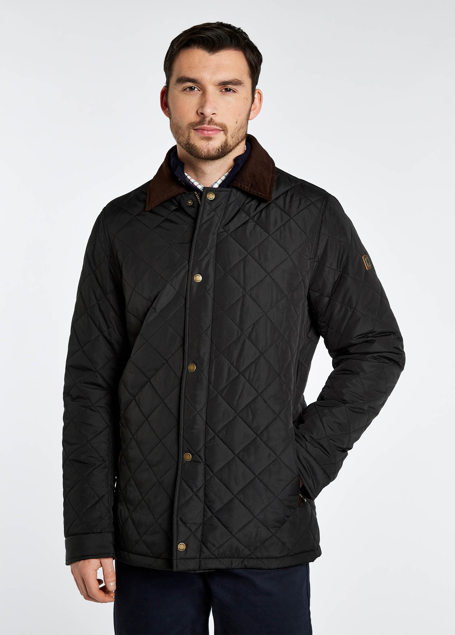 Mountusher Men's Quilted Jacket - Black