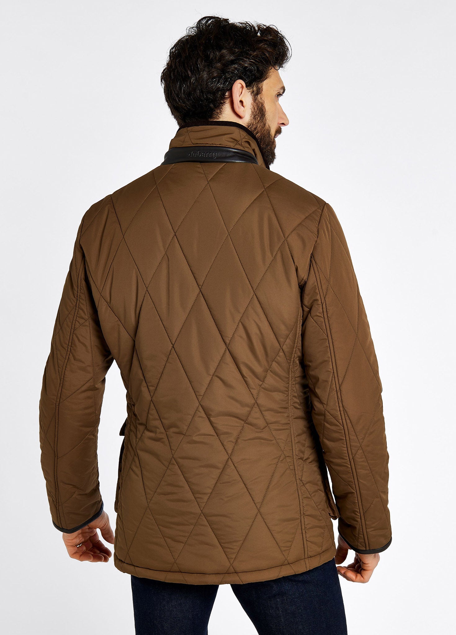 Farmley Men’s Quilted Jacket - Bronze