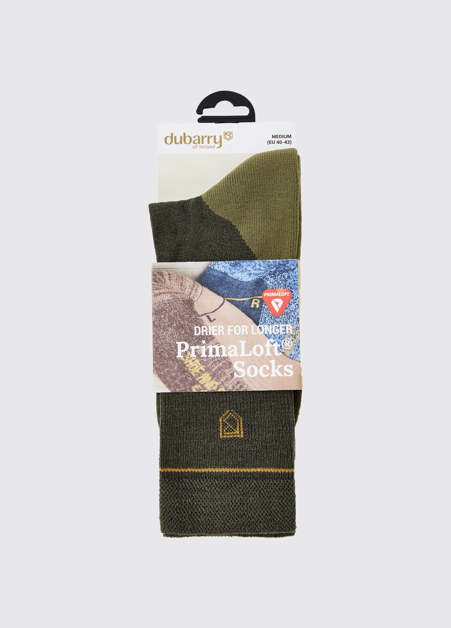 Tintern Short PrimaLoft®/Merino Blend Light Weight Socks - Olive