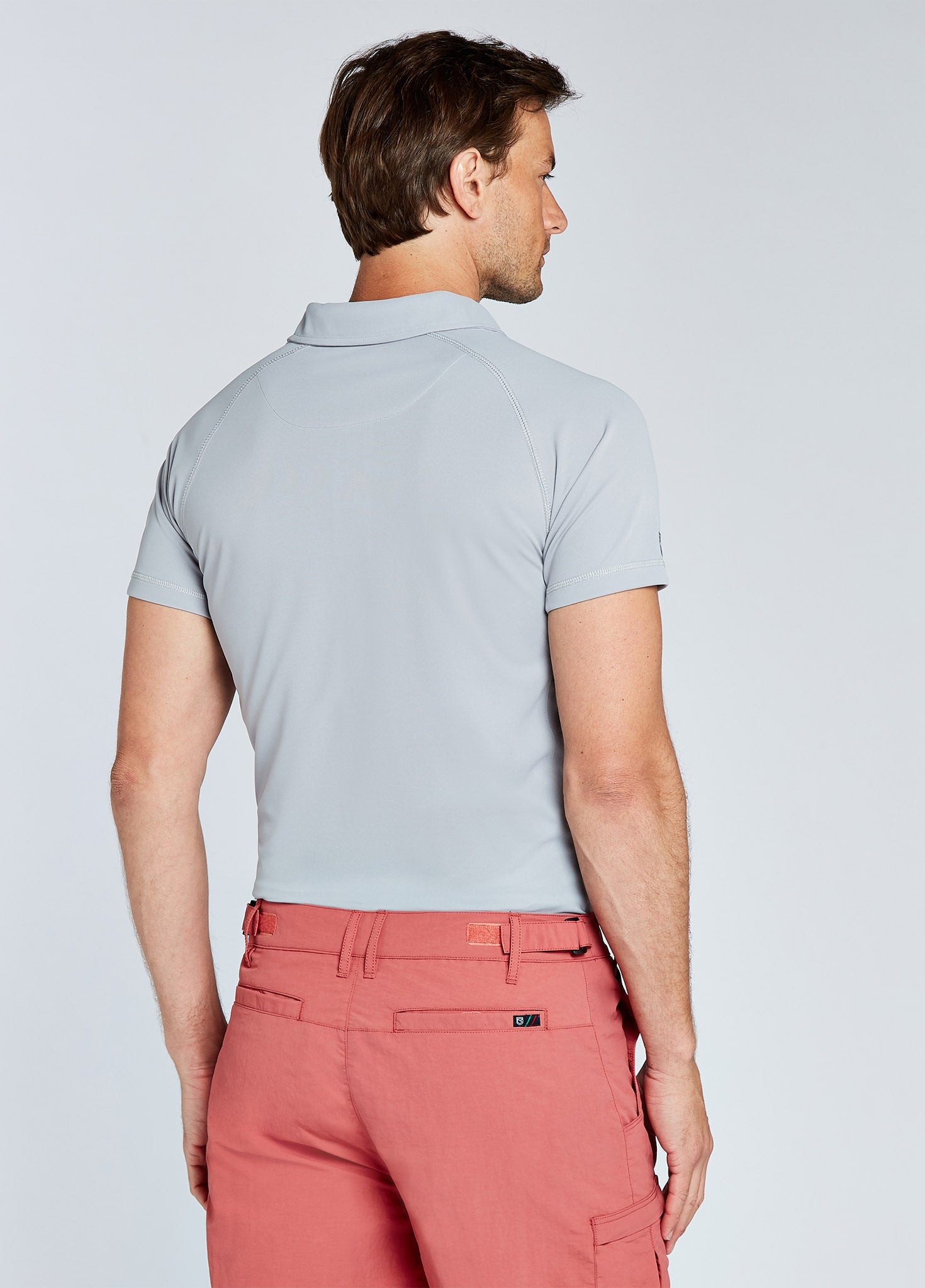 Menton Men's Technical Polo - Platinum
