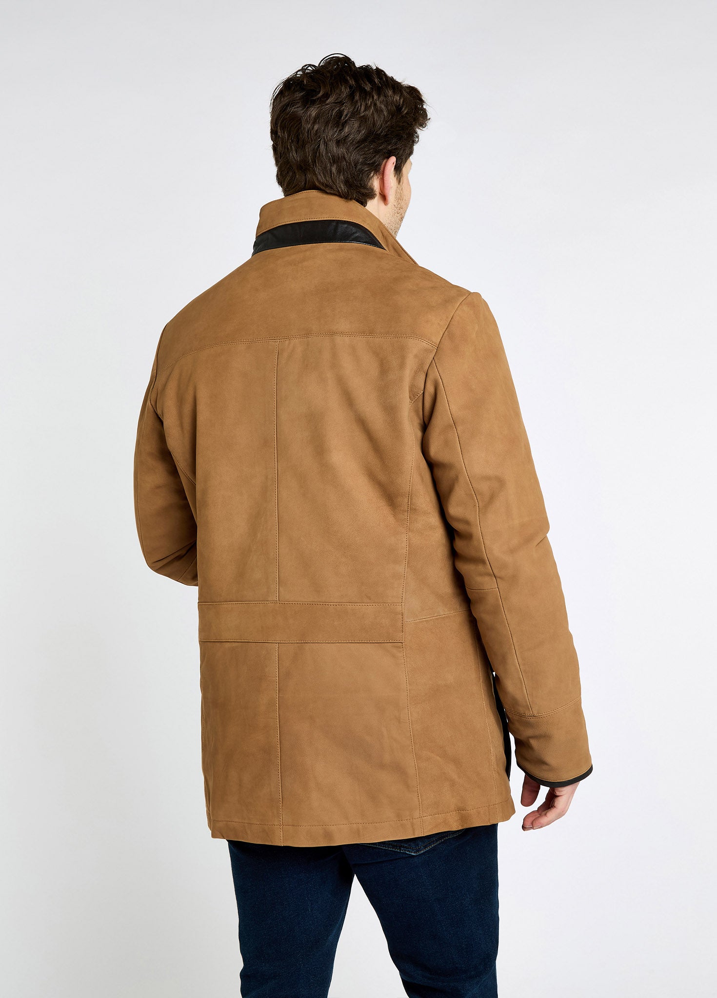 Moore Leather Jacket - Tan