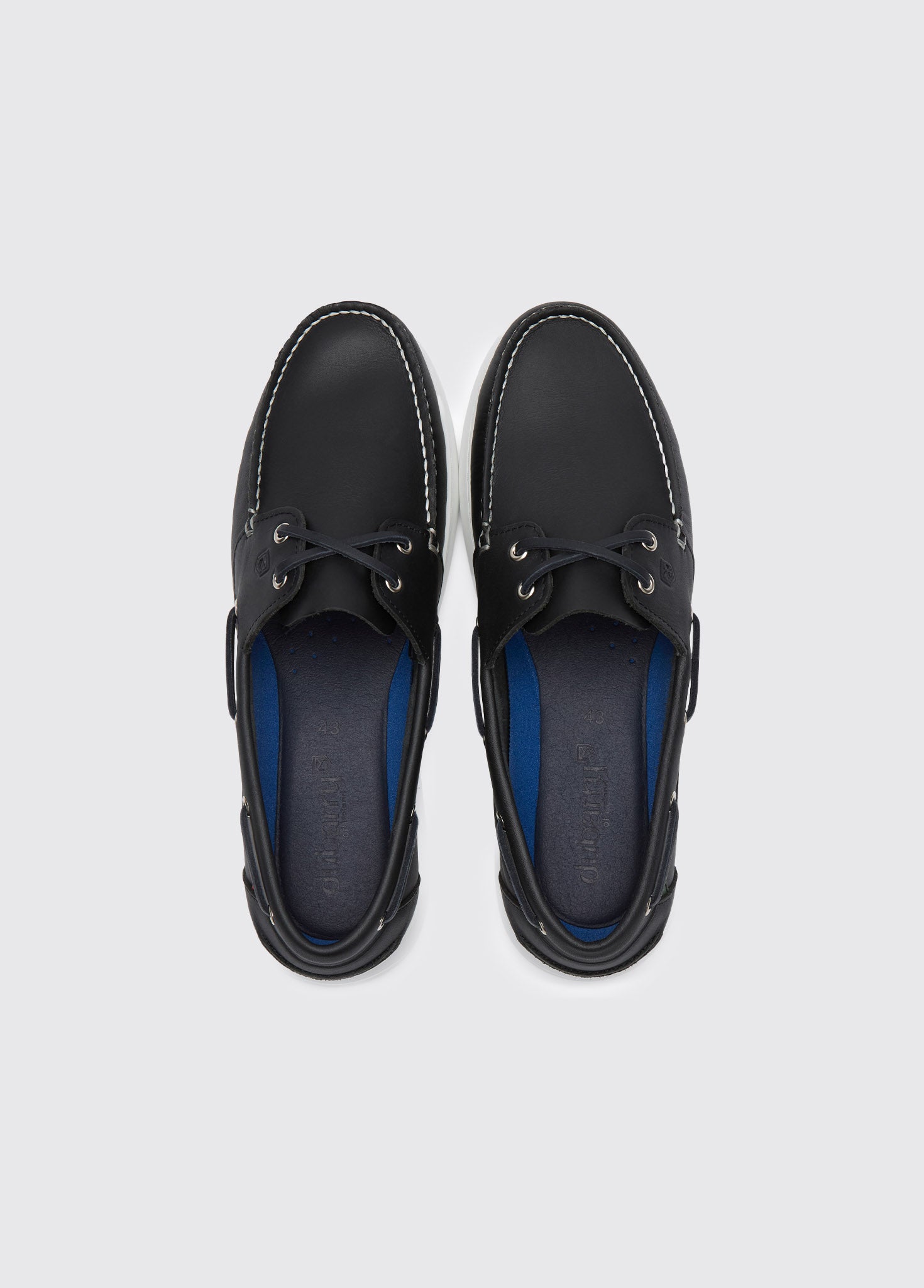 Oceania Mens dubarrylite™ Two Eye-Tie Moccasin - Navy